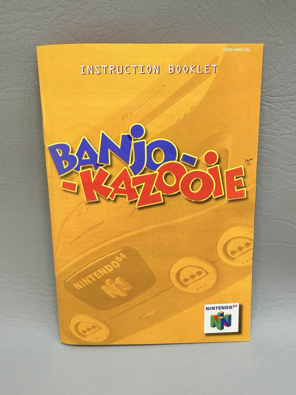 Banjo-Kazooie (Nintendo 64, 1998) N64 CIB Complete – Immaculate Condition