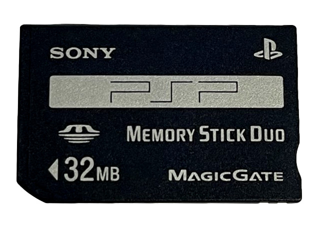 Genuine Sony 32mb Sony PSP Memory Stick Pro Duo Memory Card