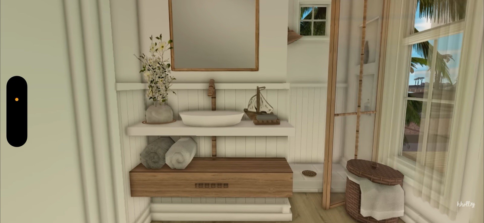 COASTAL BEACH HOUSE BLOXBURG.CHECK DESCRIP.FAST BUILDER FOR AFFORDABLE PRICE