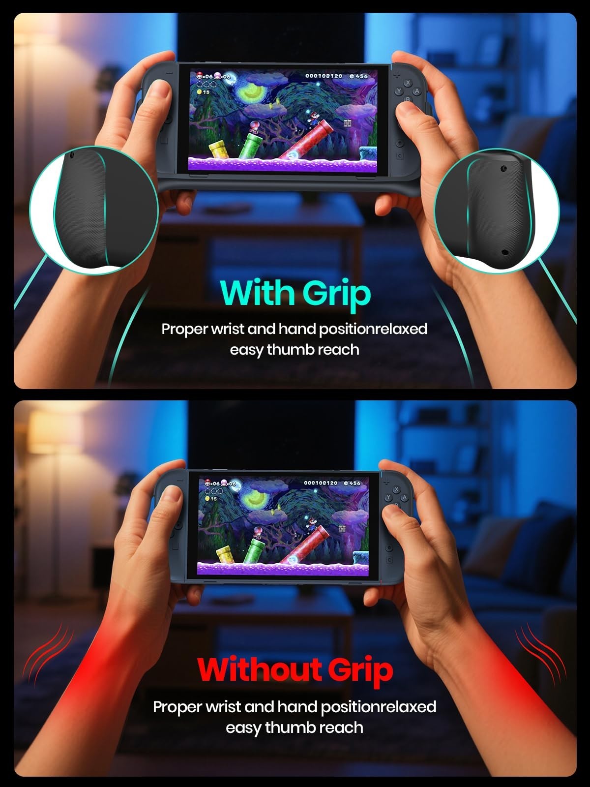 Battery Pack for Nintendo Switch 2 External Battery Station Portable Charger Cas