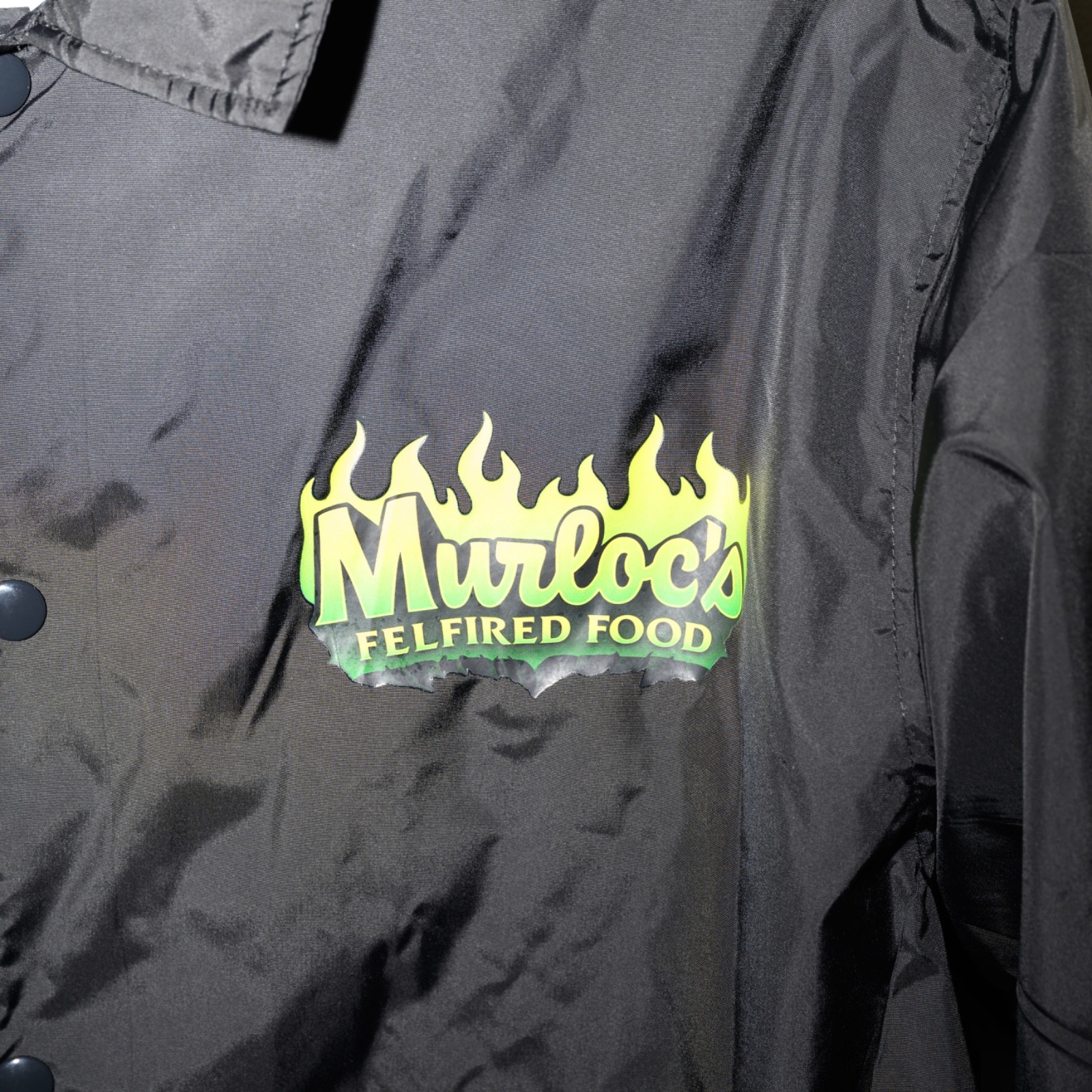 World of Warcraft Chain Murloc Pop-Up Jacket LA Event 2025 Rare Promo Legion LRG