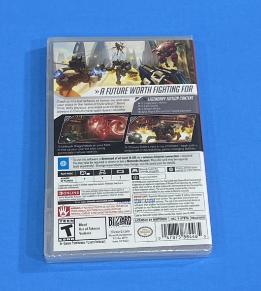 Overwatch Legendary Edition Nintendo Switch BRAND NEW SEALED