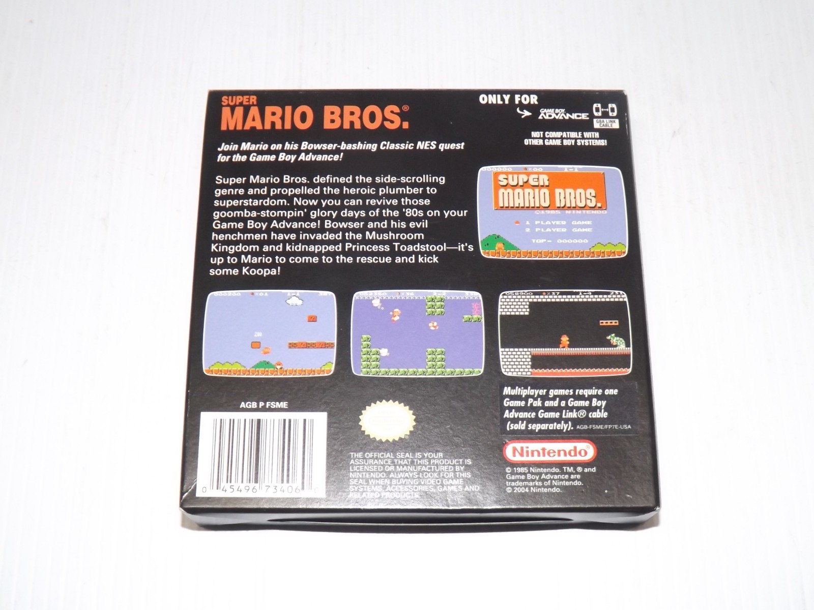 Super Mario Bros Classic NES Series – COMPLETE BOX – NINTENDO Gameboy – 77a