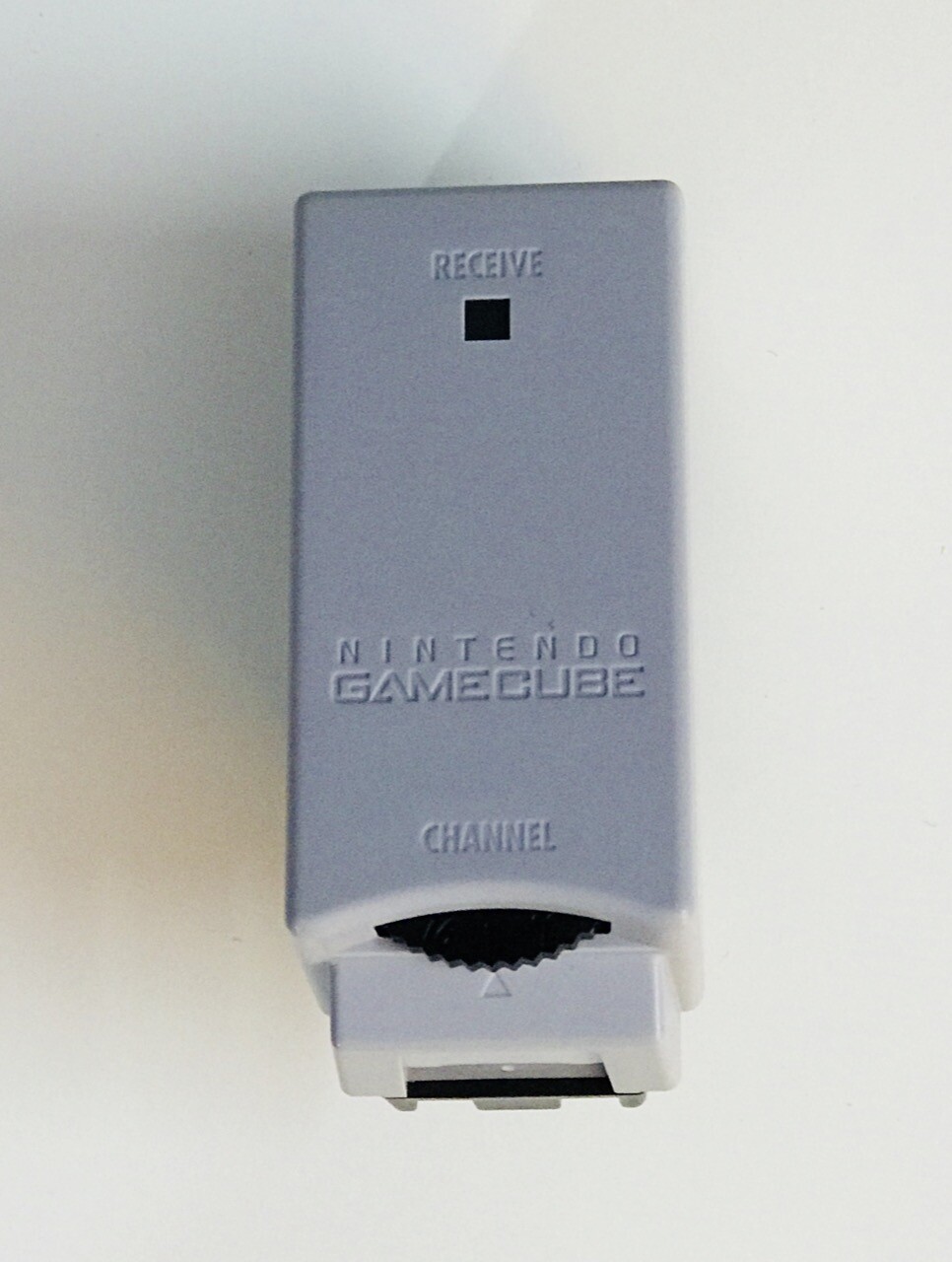 Genuine Nintendo GameCube Wavebird Wireless Controller Silver Platinum W/ Dongle
