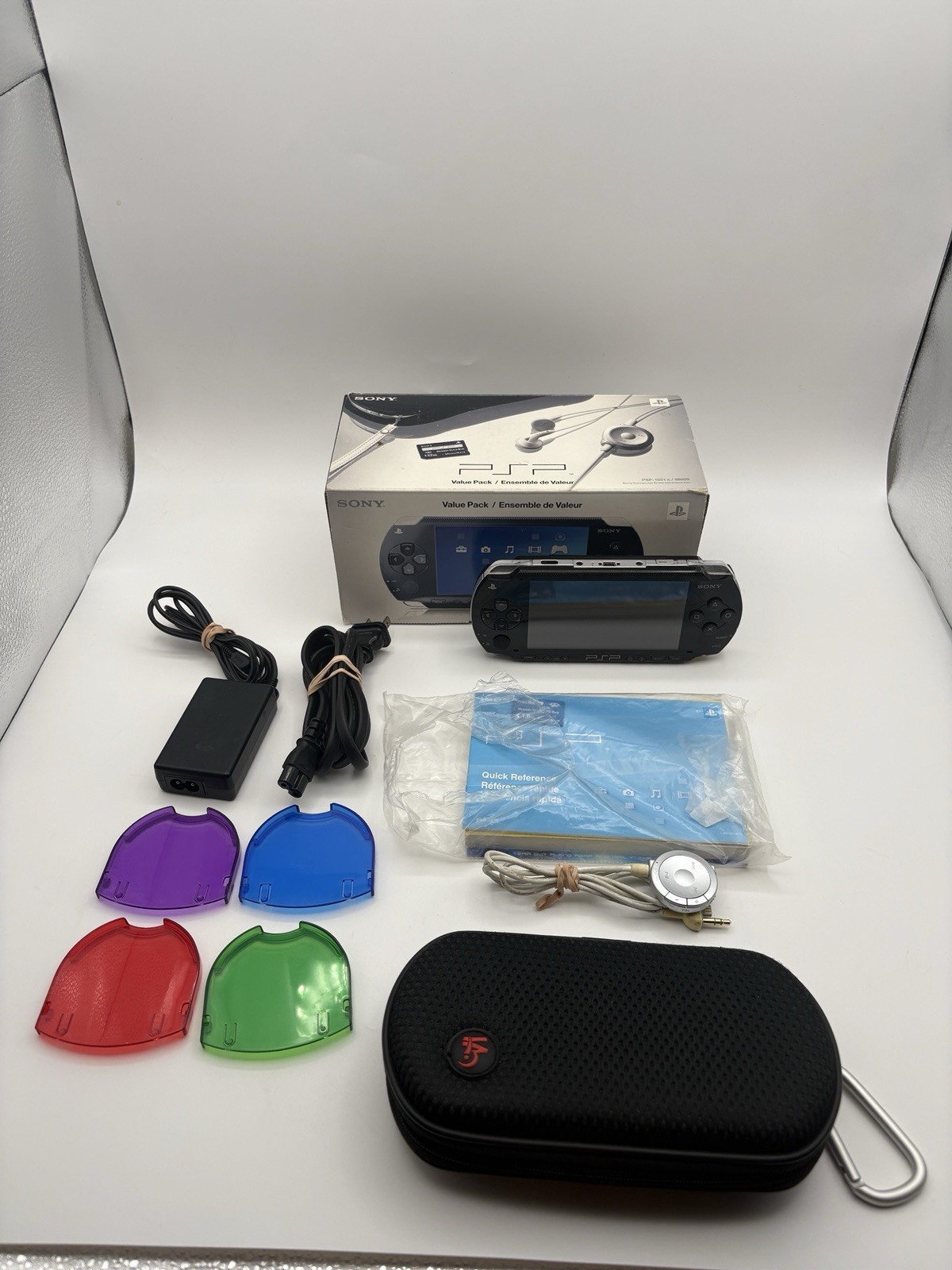 Sony PSP 1001 Console W/ Box & Accessories – Tested Works! Clean + Memory Stick