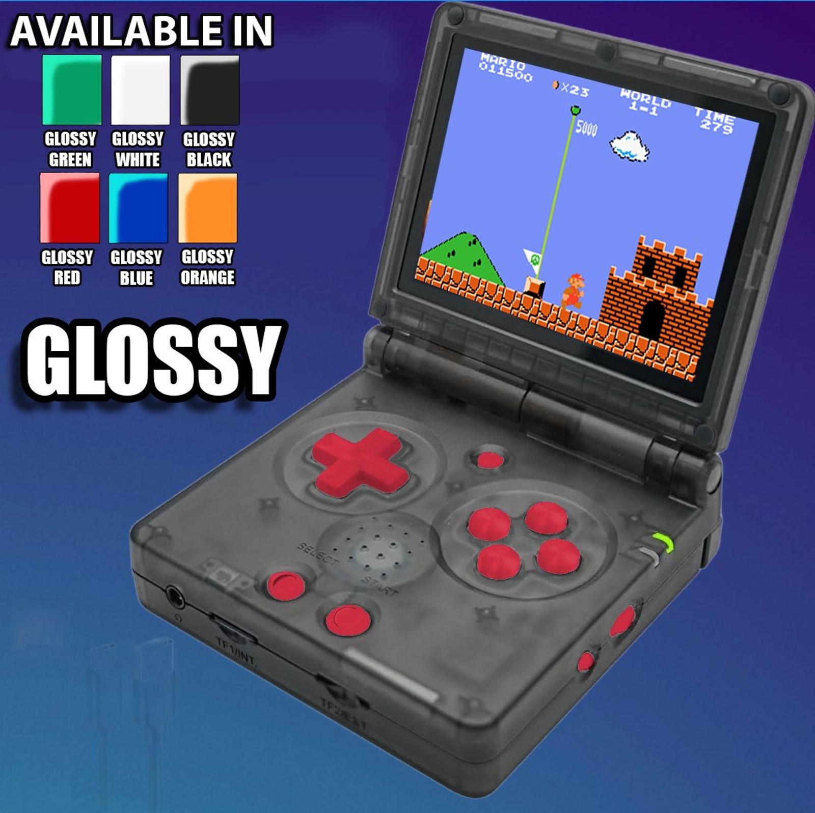 RG35XXSP Colored Button Set – Glossy, High-Quality Retro-Inspired Buttons