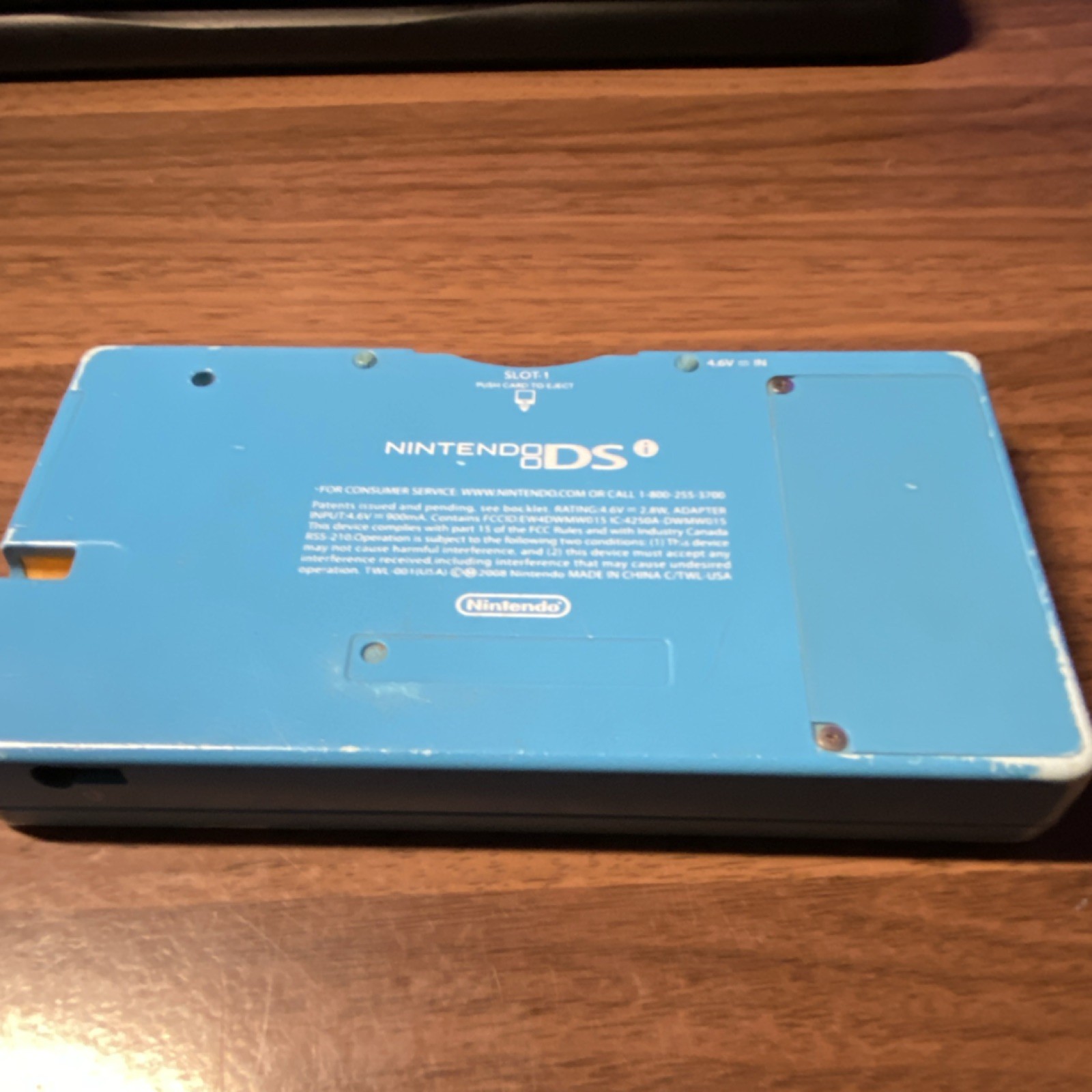 Nintendo DSi Blue Handheld Console Wi-Fi Capability Camera