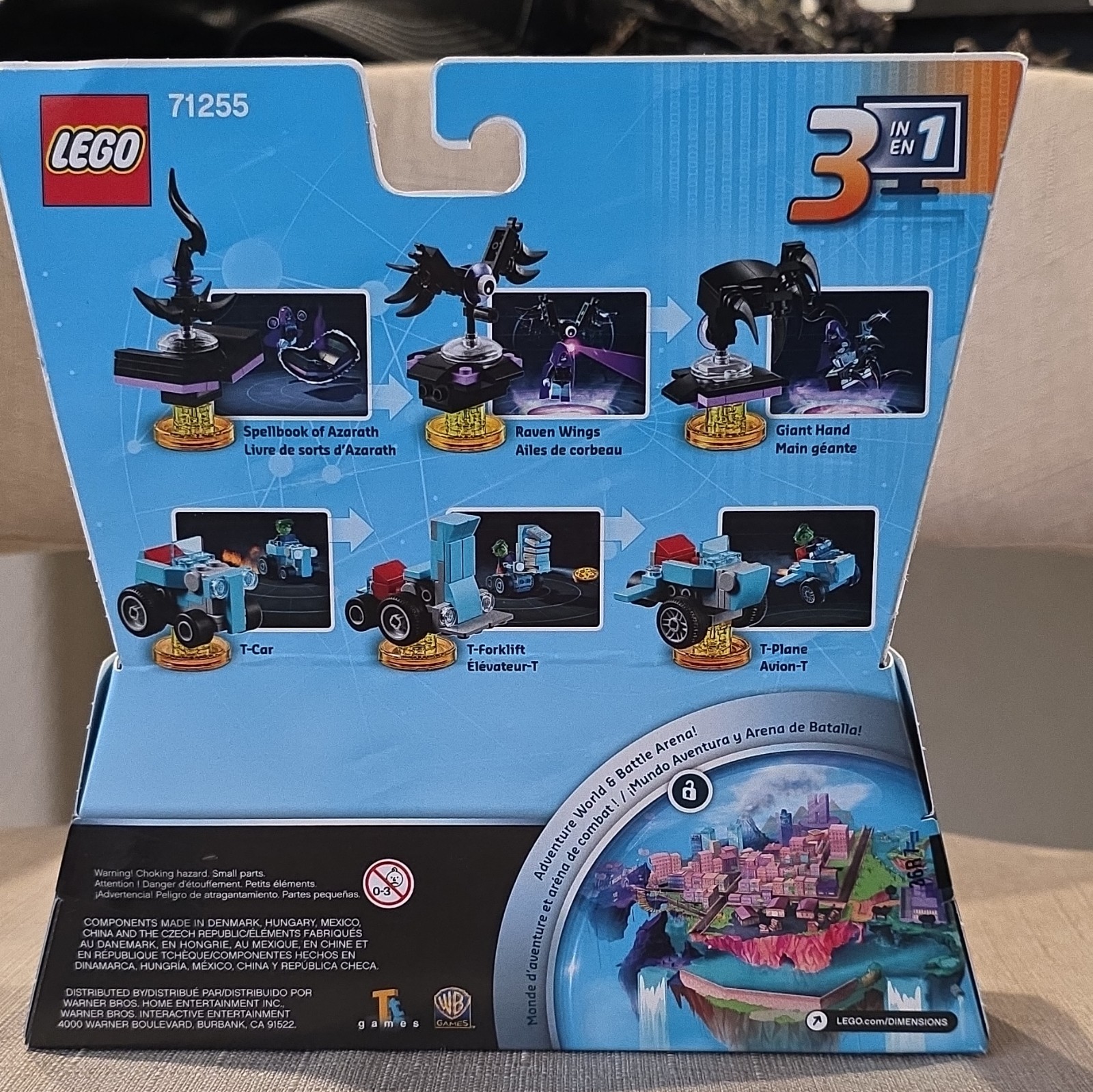 LEGO Dimensions Teen Titans Go! Team Pack 71255 Beast Boy Raven 3-in-1