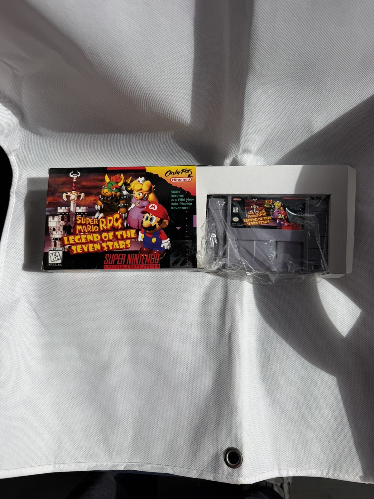 Nintendo SNES Super Mario RPG North American Edition beautiful condition.