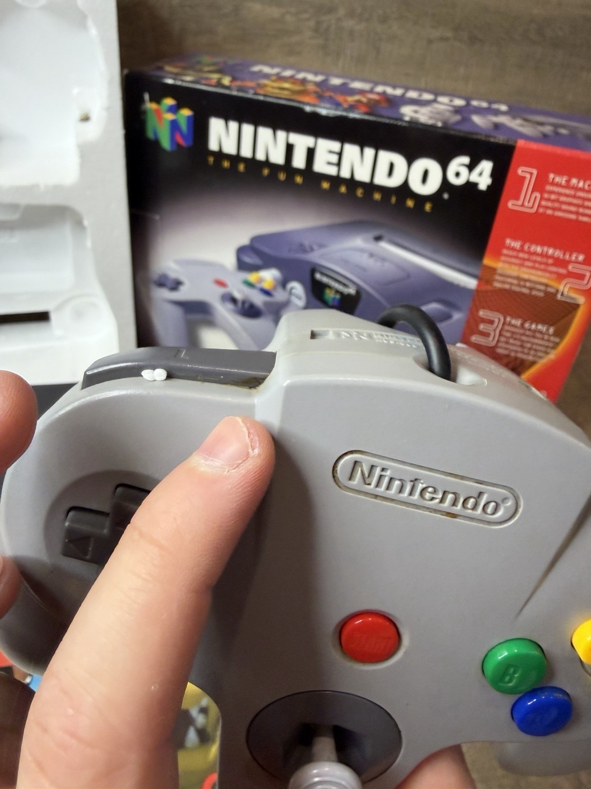 Original Nintendo 64 N64 Console System CIB Complete In Box Authentic OEM GOOD!
