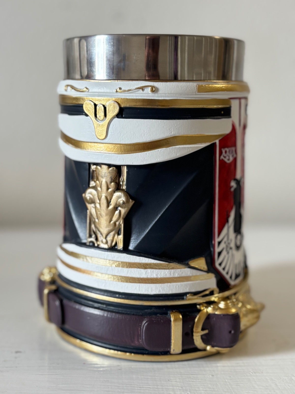 Nemesis Now Destiny Gjallarstein Tankard 15.5cm. Officially Licensed Merchandise