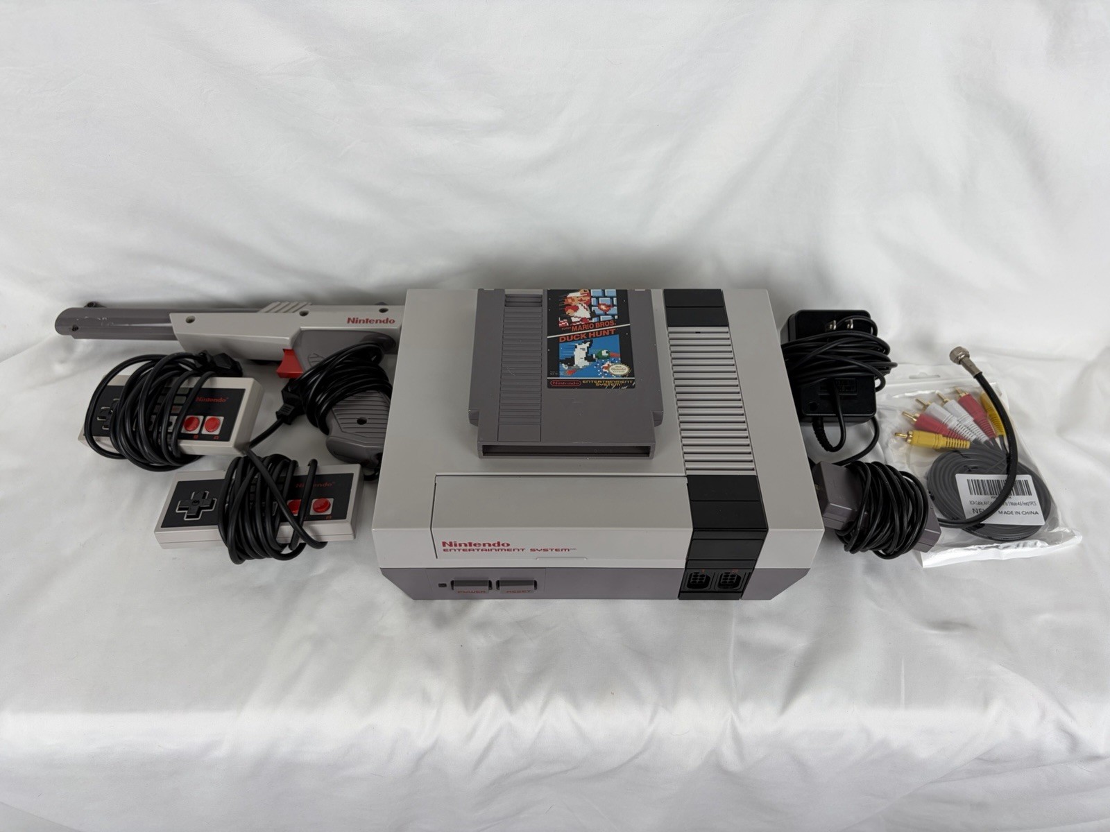 Nintendo Entertainment System NES Action Set – Cleaned, Restored & Upgraded