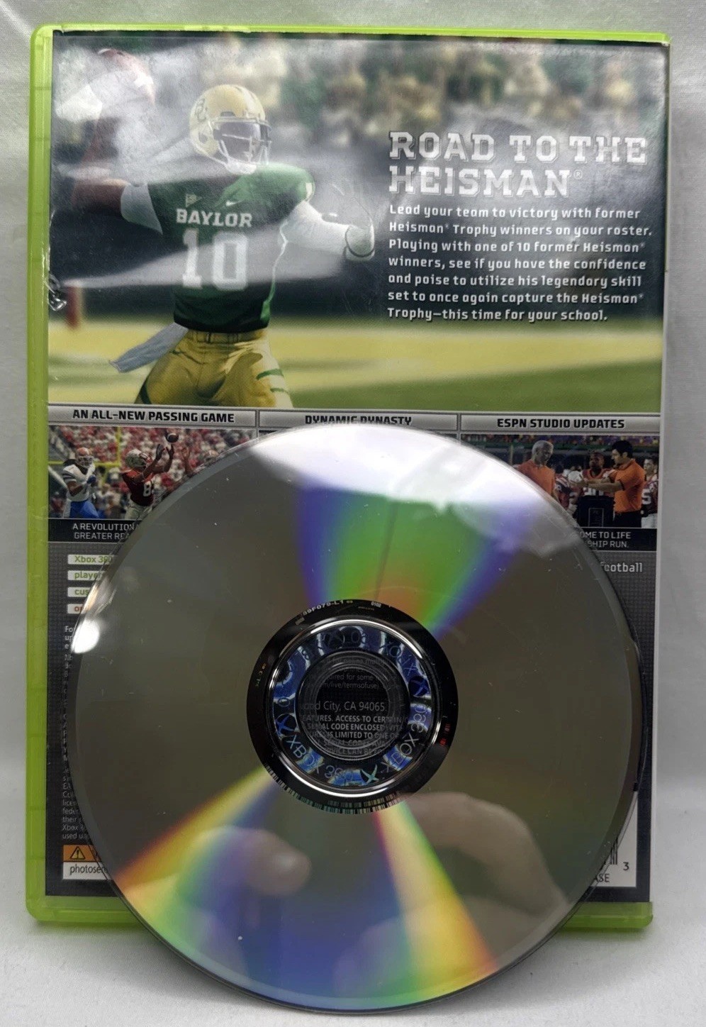 NCAA Football 13 (Microsoft Xbox 360, 2012) Adult Owned