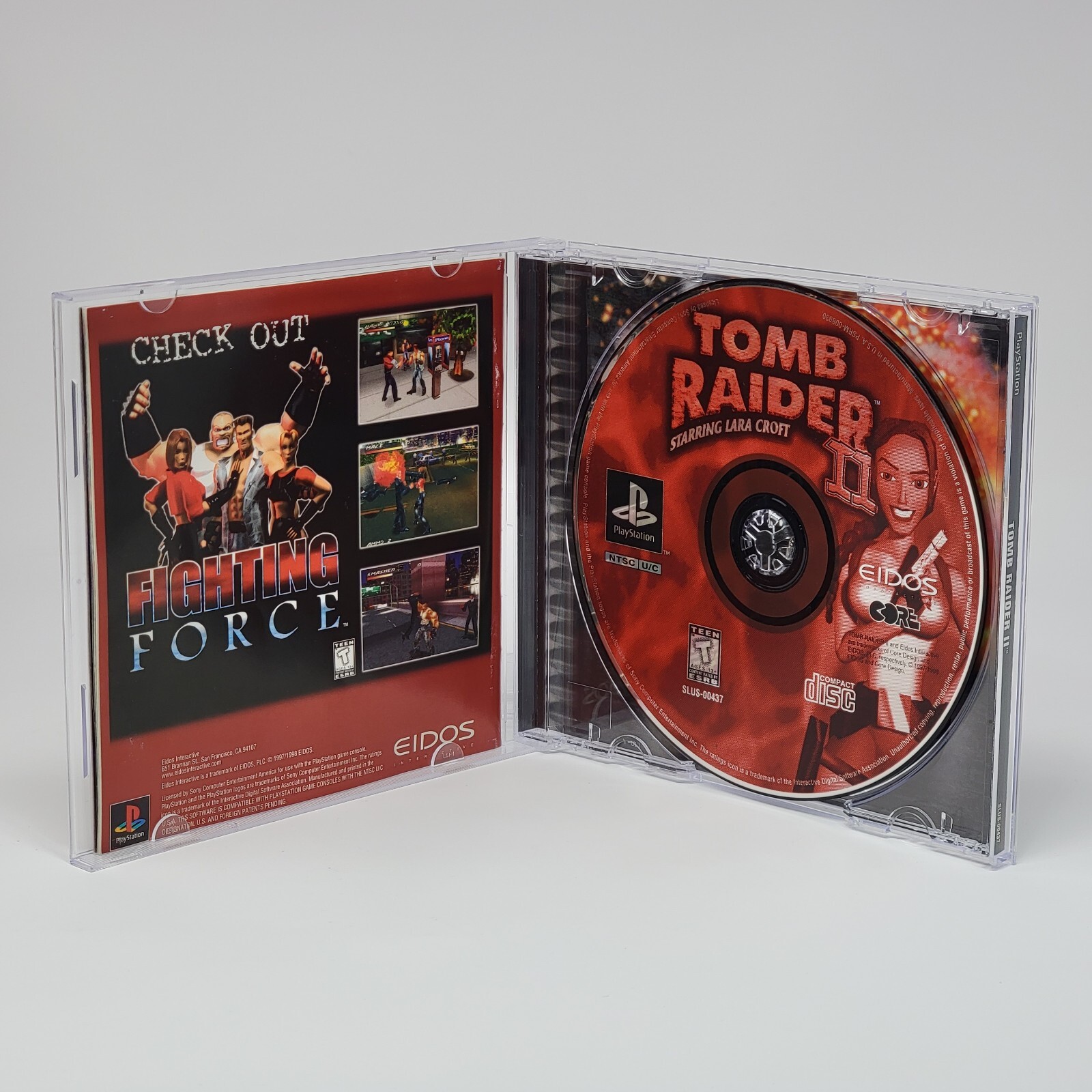 Tomb Raider II 2 (PlayStation 1 PS1) Black Label CIB COMPLETE & TESTED