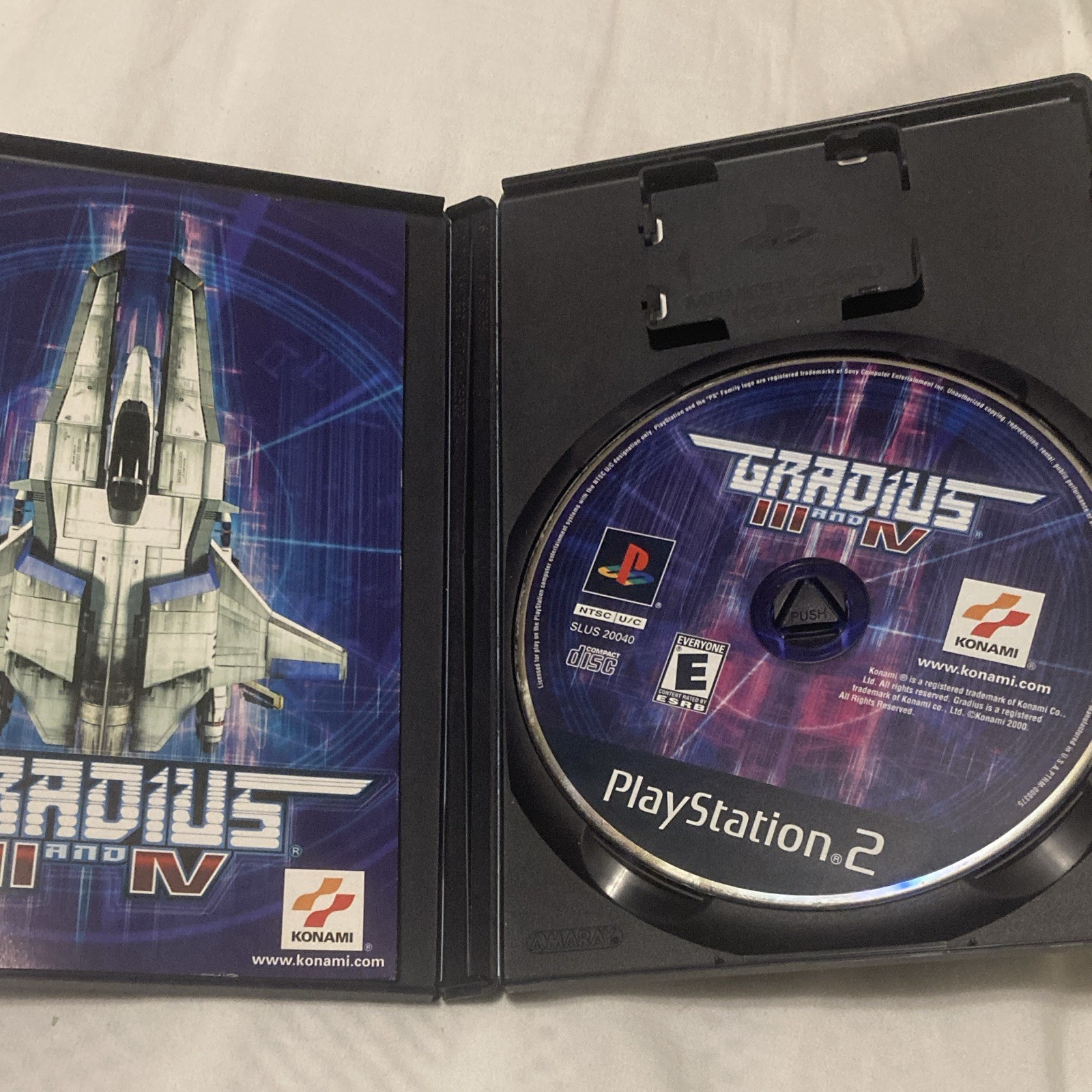 Konami Gradius III and IV – Sony PlayStation 2 NTSC-U/C CIB