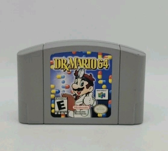 Dr Mario 64 N64 Complete In Box CIB Nintendo 64 Authentic