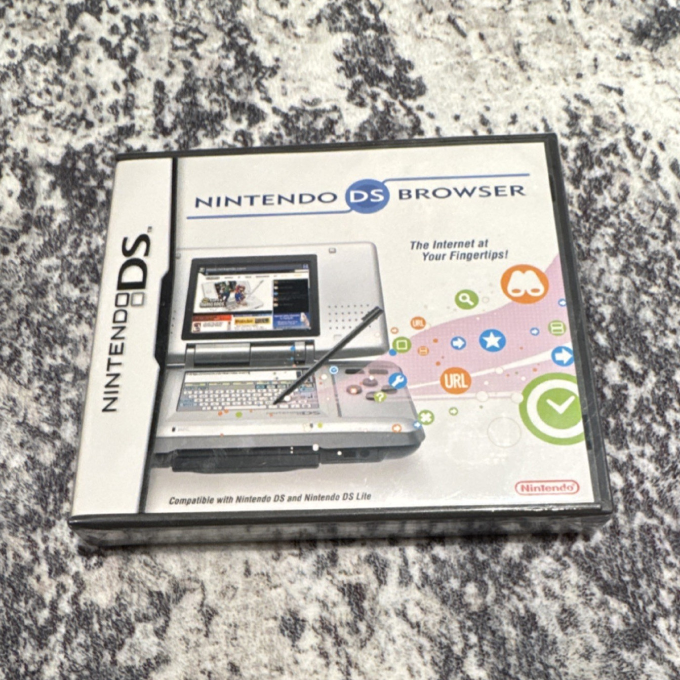 Nintendo DS Browser Nintendo DS Utility NTSC-U/C 2007 Manual Included