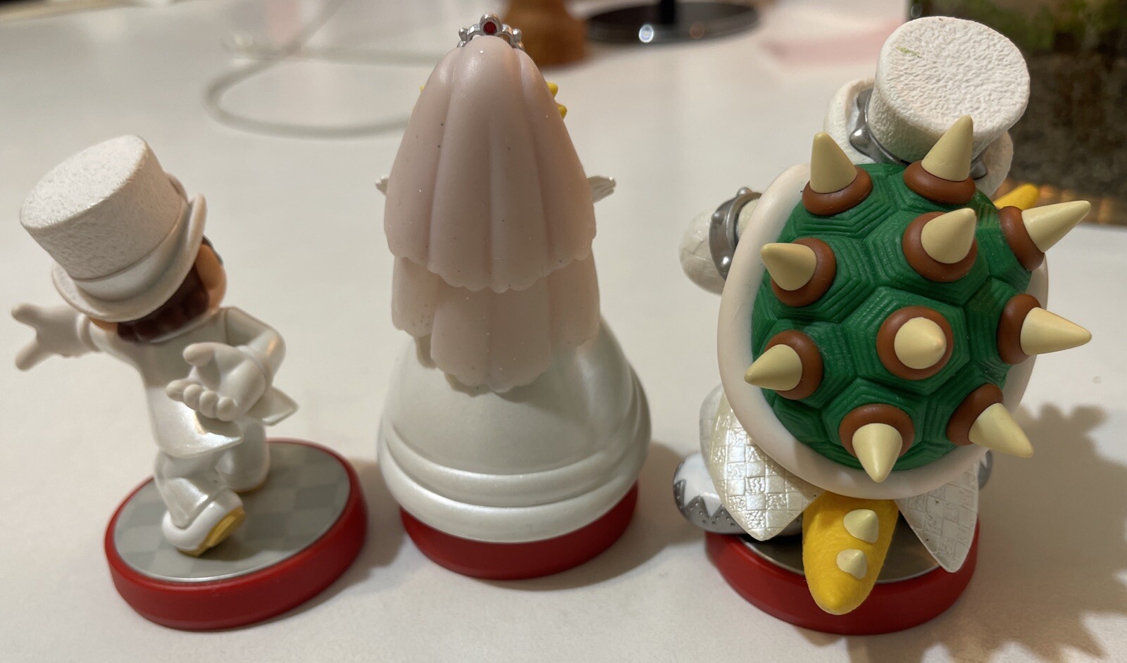 Mario + Peach + Bowser – Wedding 3 Pack Super Mario Oddysey Amiibo Used