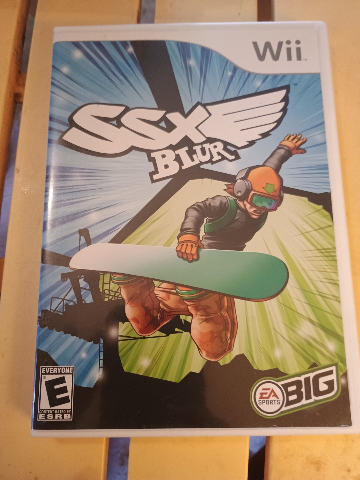 EA Sports BIG SSX Blur Nintendo Wii E Sports Snowboarding 2006 SSX Series