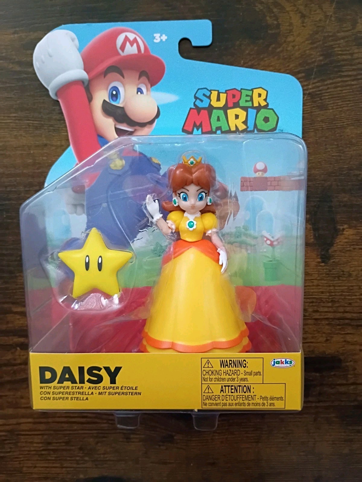 4″ Super Mario 4-PACK World of Nintendo Daisy Toadette Nabbit Chain Chomp Lot
