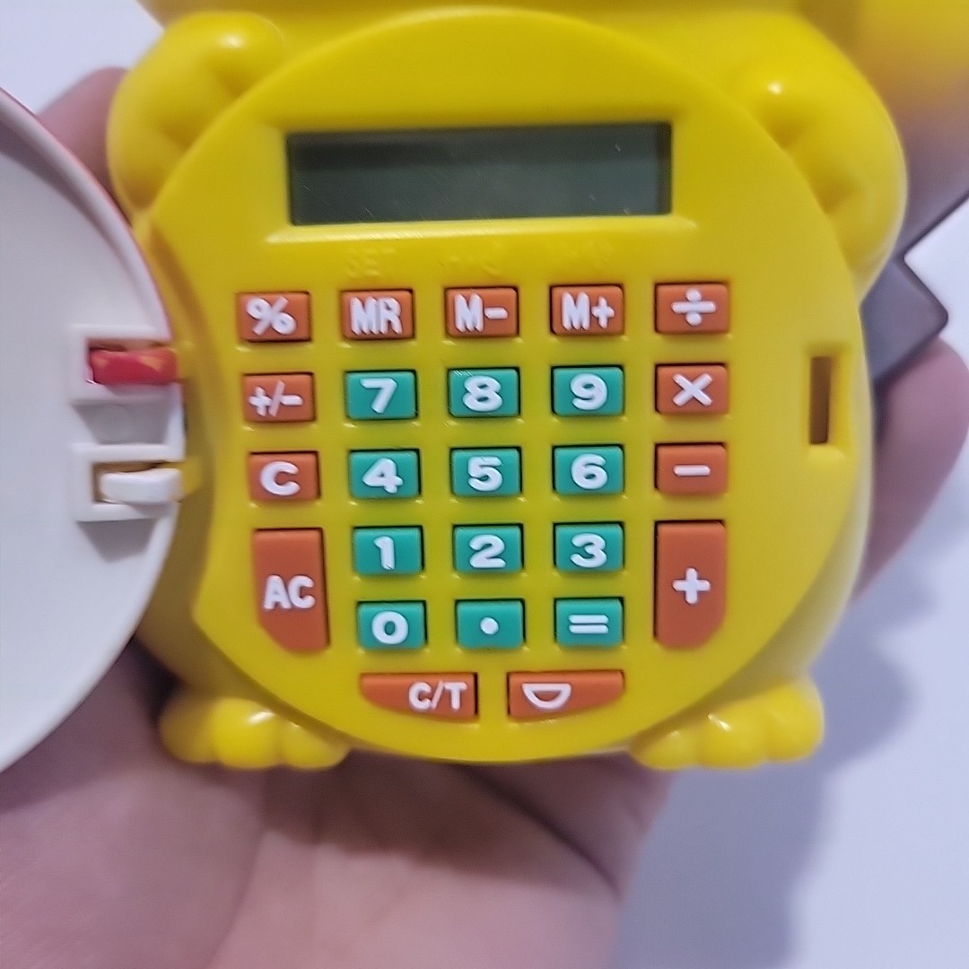 Working VINTAGE Pikachu Talking Calculator Pokémon Calculator 1999