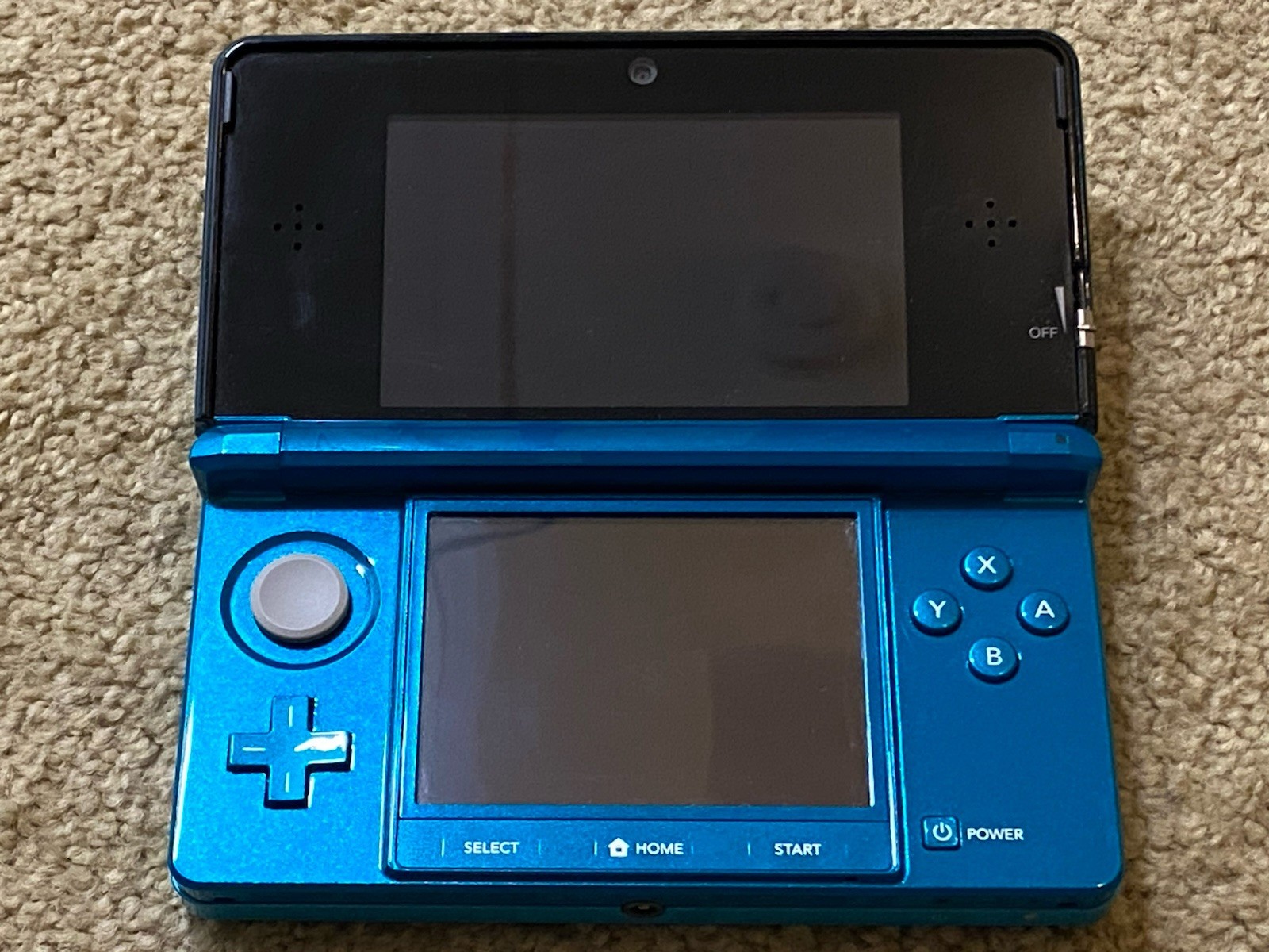 Nintendo 3DS Console Game System CTR-001 Teal USA VERSION Fast Free Ship