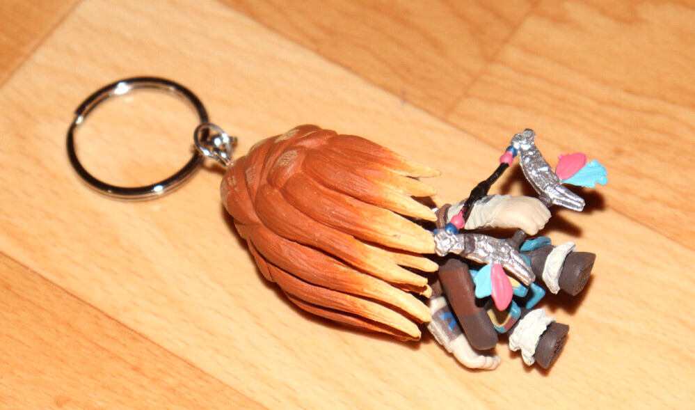 Horizon Zero Dawn PS4 Promo ALOY Sackboy Keyring / KeyChain SackGirl Figure