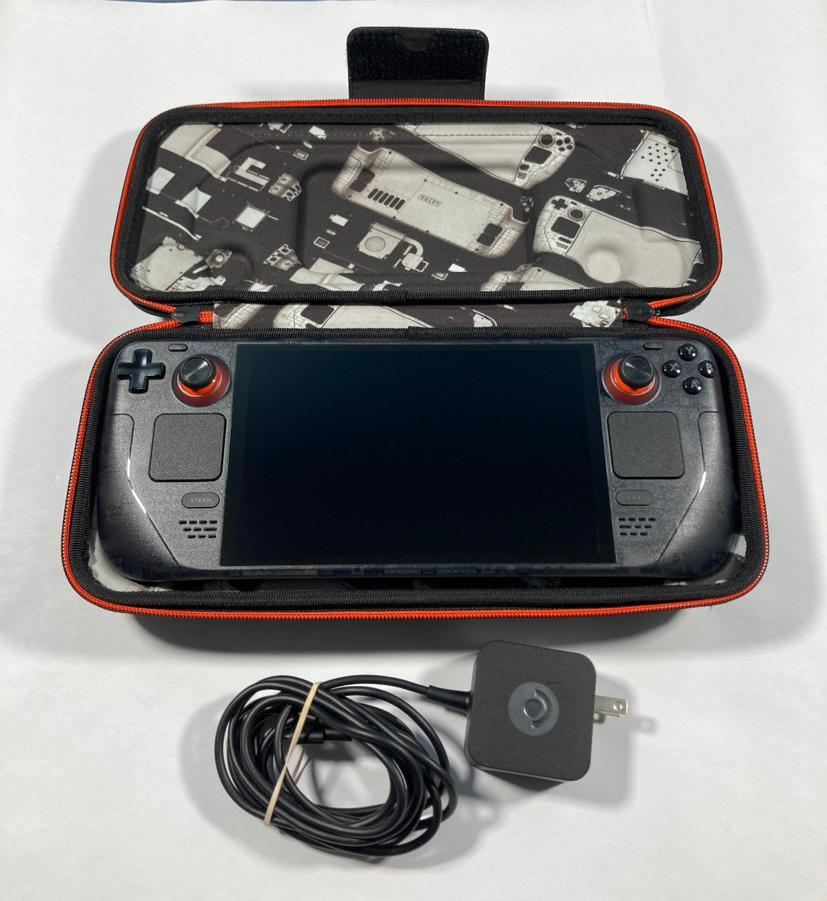 Valve Steam Deck Limited Edition OLED 1TB Handheld Console – Crack on Rear Screw