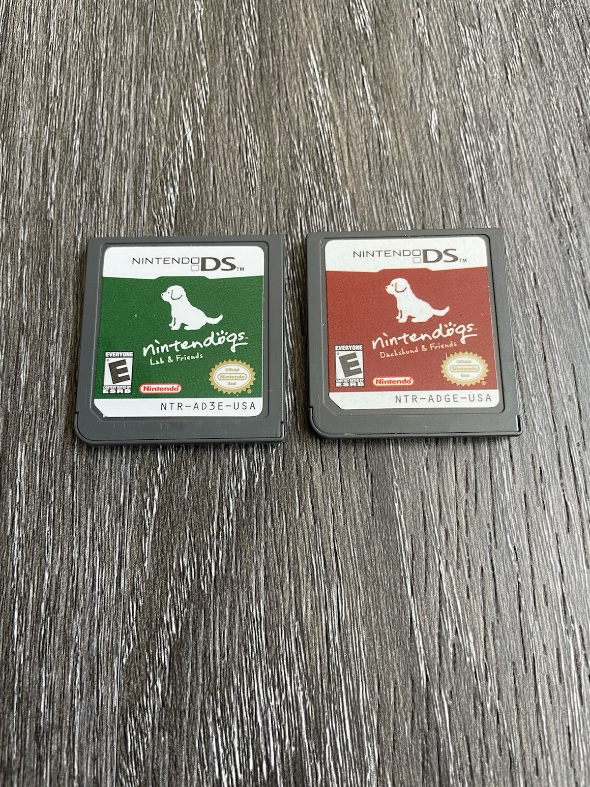 Nintendogs: Lab & Friends + Dachshund & Friends Nintendo DS 2005 Save Tested