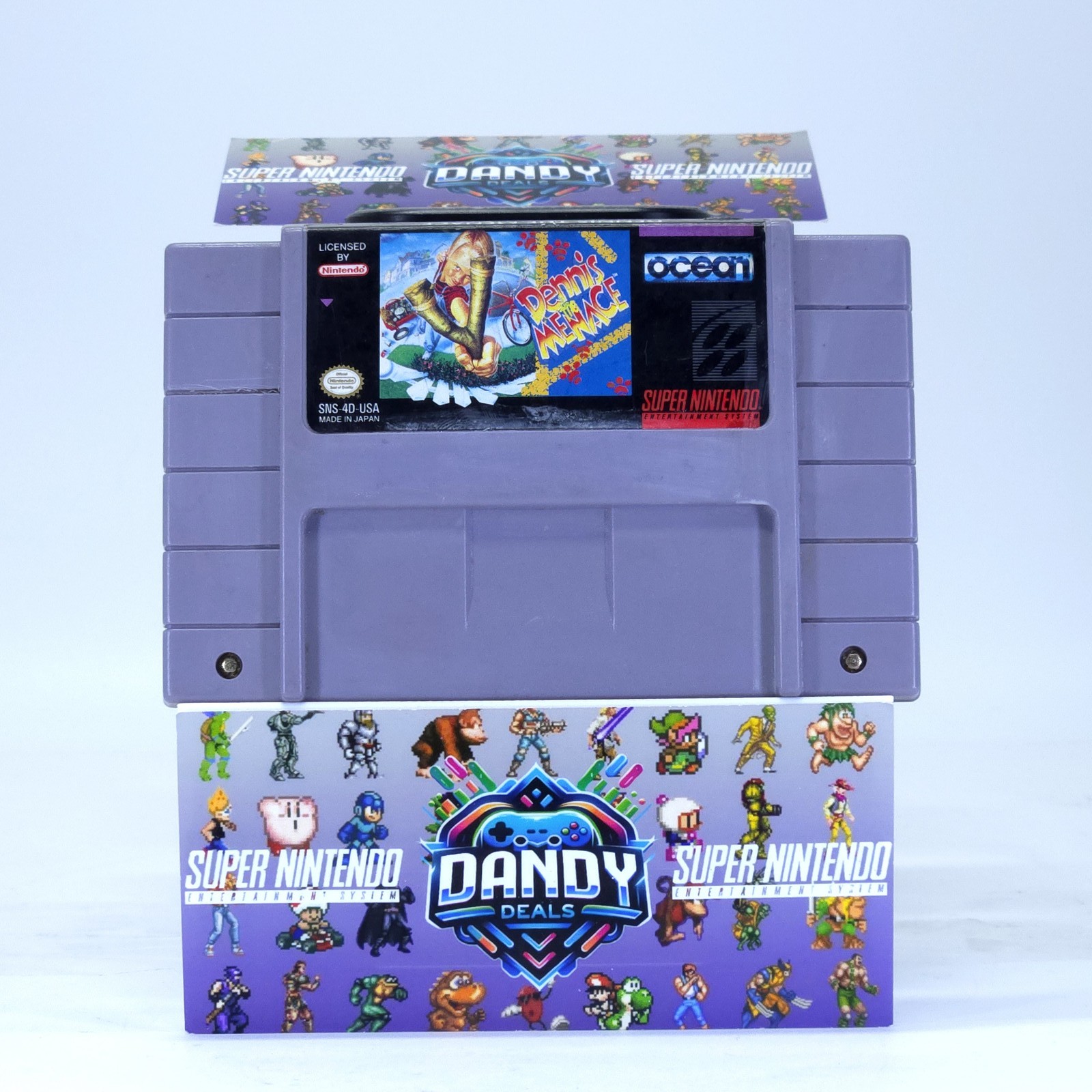 Dennis the Menace SNES Authentic, Tested – Super Nintendo