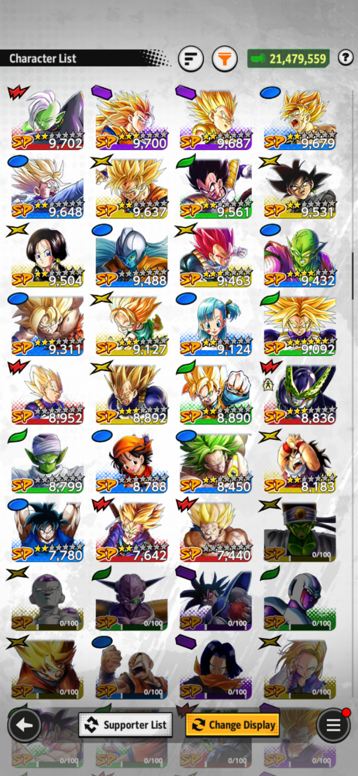 ( IOS ) db legends ( 7 ultra 1 legend, and a few legend limiteds