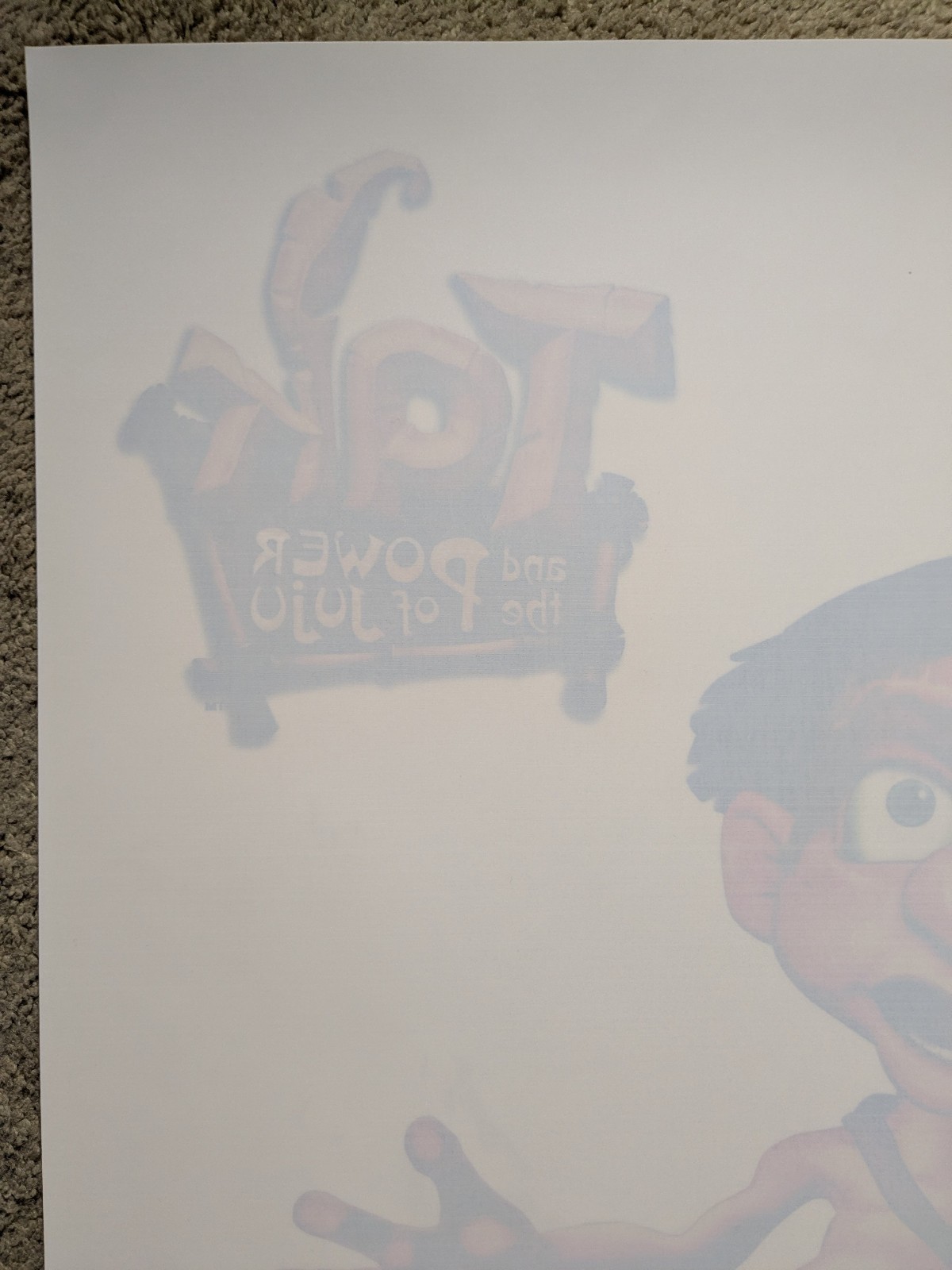 NEW Authentic Tak Power of JuJu (Playstation 2) Video Game Promo Poster 28″ RARE