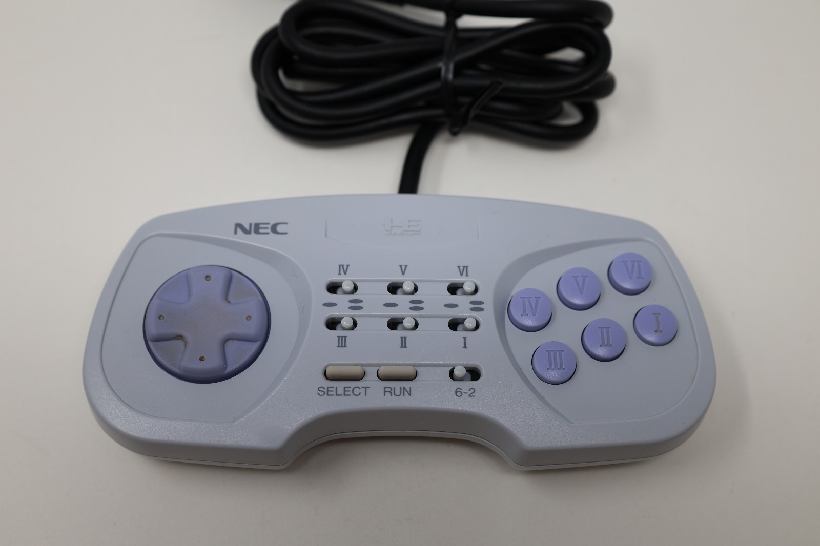 NEC PC Engine Controller PCE-TP1 PC Arcade Pad 6 Japan *US Seller* *Works*