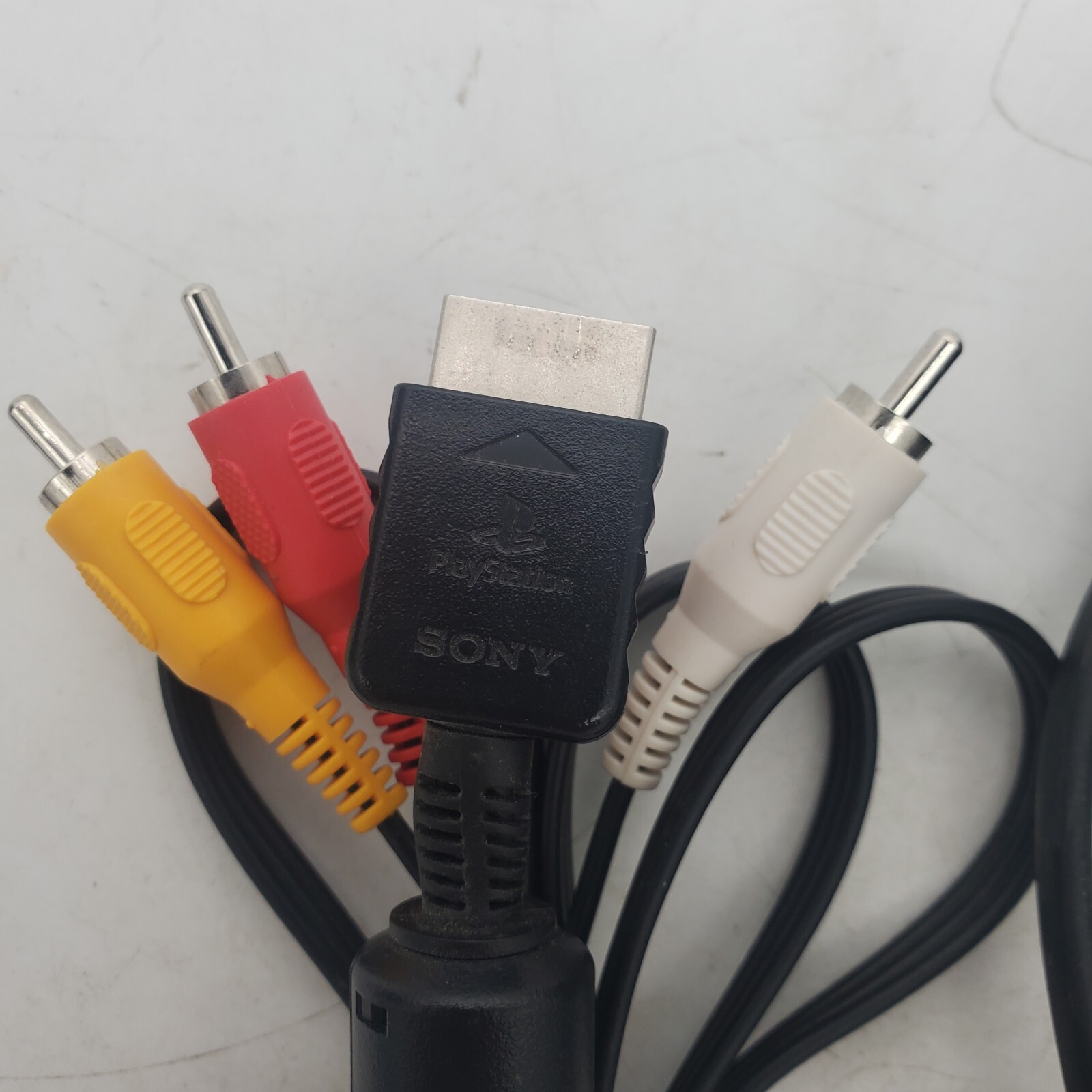 Official OEM Sony PlayStation Genuine AV Cable/ Power Cord PS1 PS2 FAT PS3 SLIM