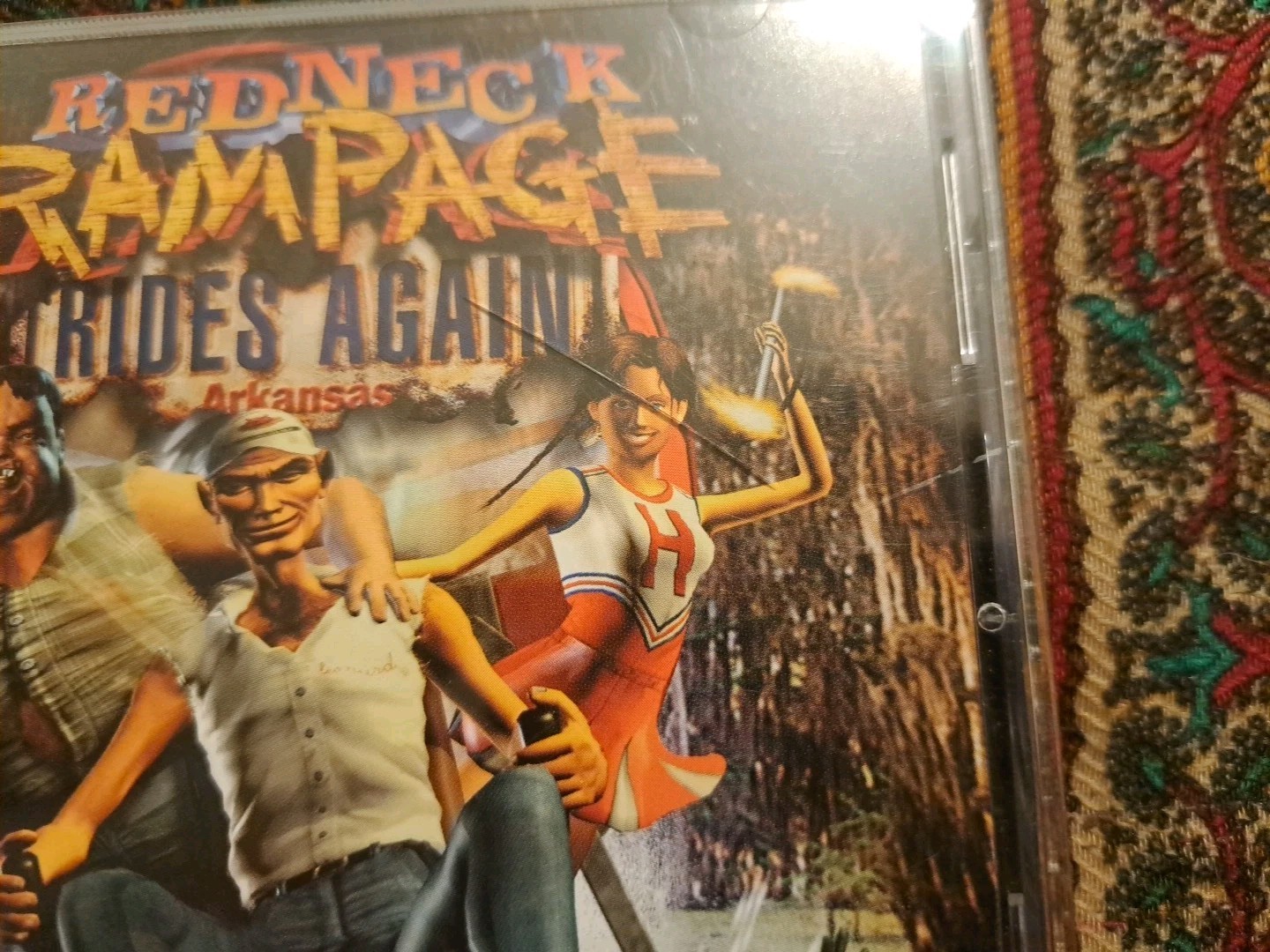 Redneck Rampage & Rides Again: Arkansas PC CD-ROM Game Lot Interplay Productions