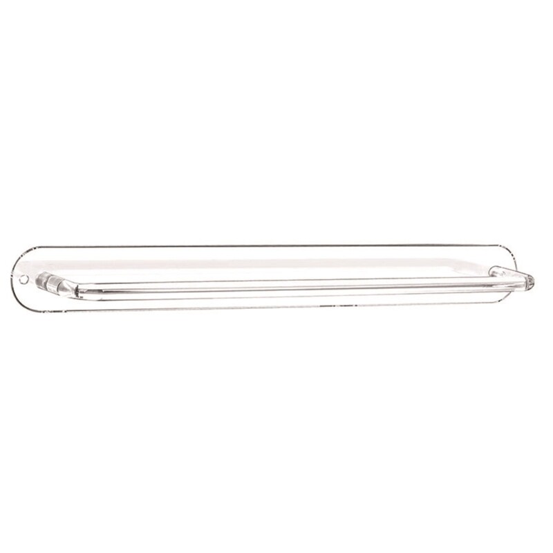 Desktop Headband Display Stand Clear Acrylic Holder Shelf for Easy Organization