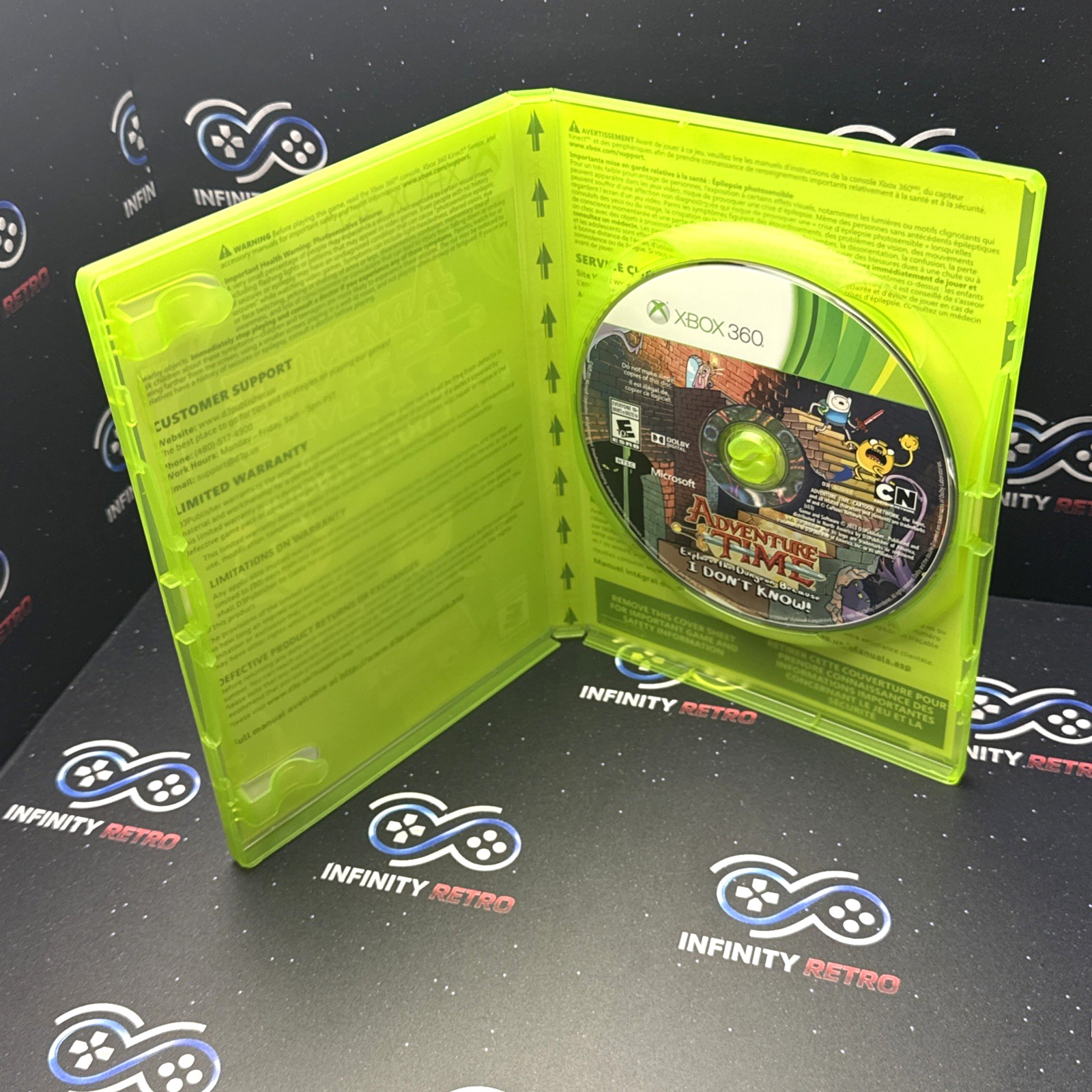 Adventure Time Explore the Dungeon Because I Don’t Know Xbox 360 CIB Refurbished