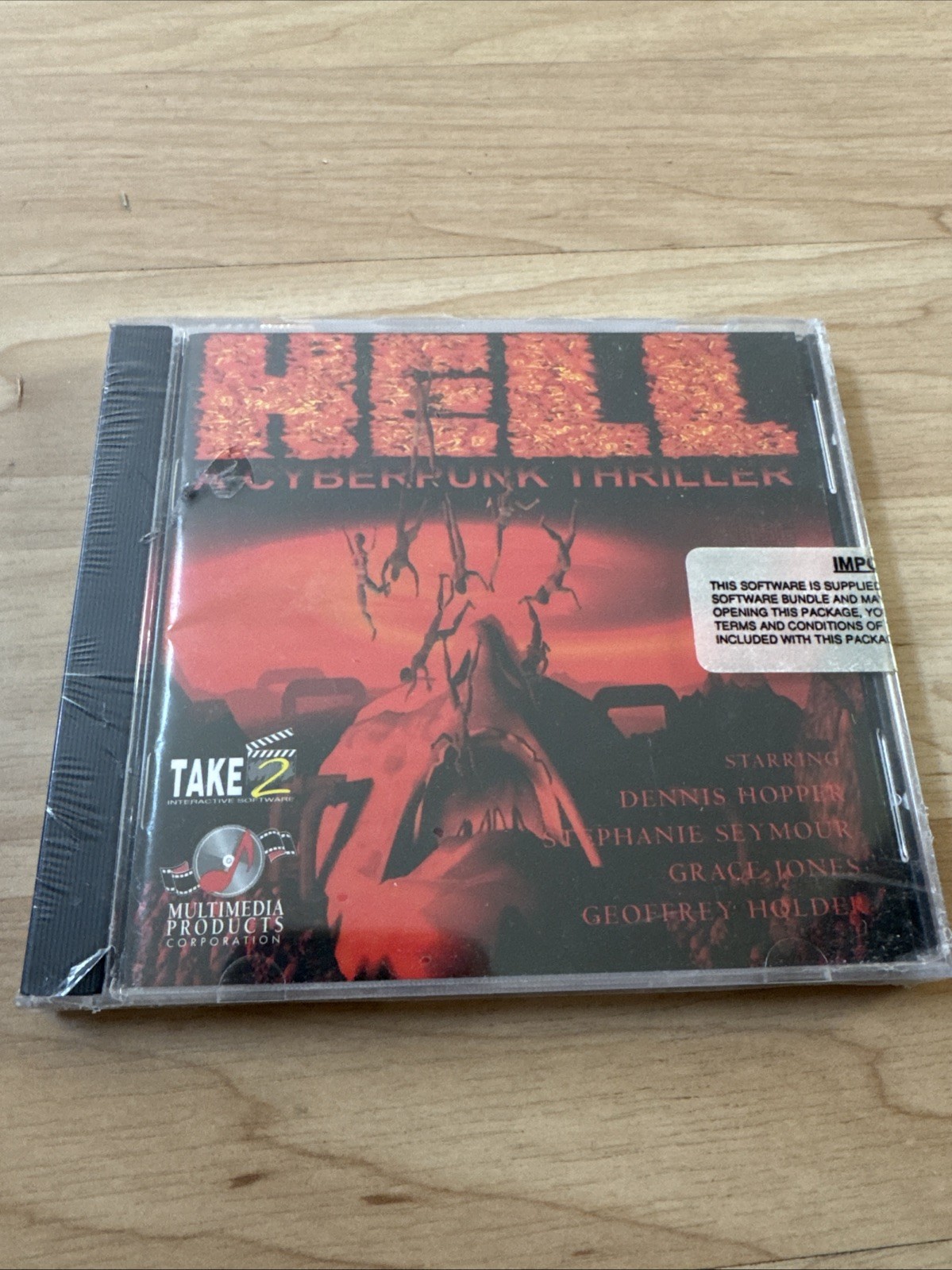 Hell, A Cyperpunk Thriller Game CDRom 1994 Take 2 Interactive Software Sealed