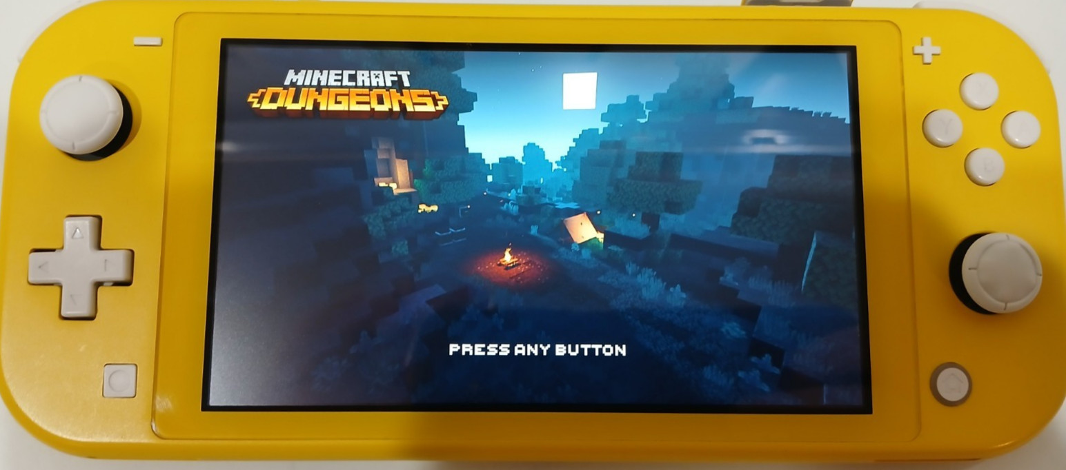 2020 Microsoft: Nintendo Switch: Minecraft Dungeons Hero Edition: Clean & Tested