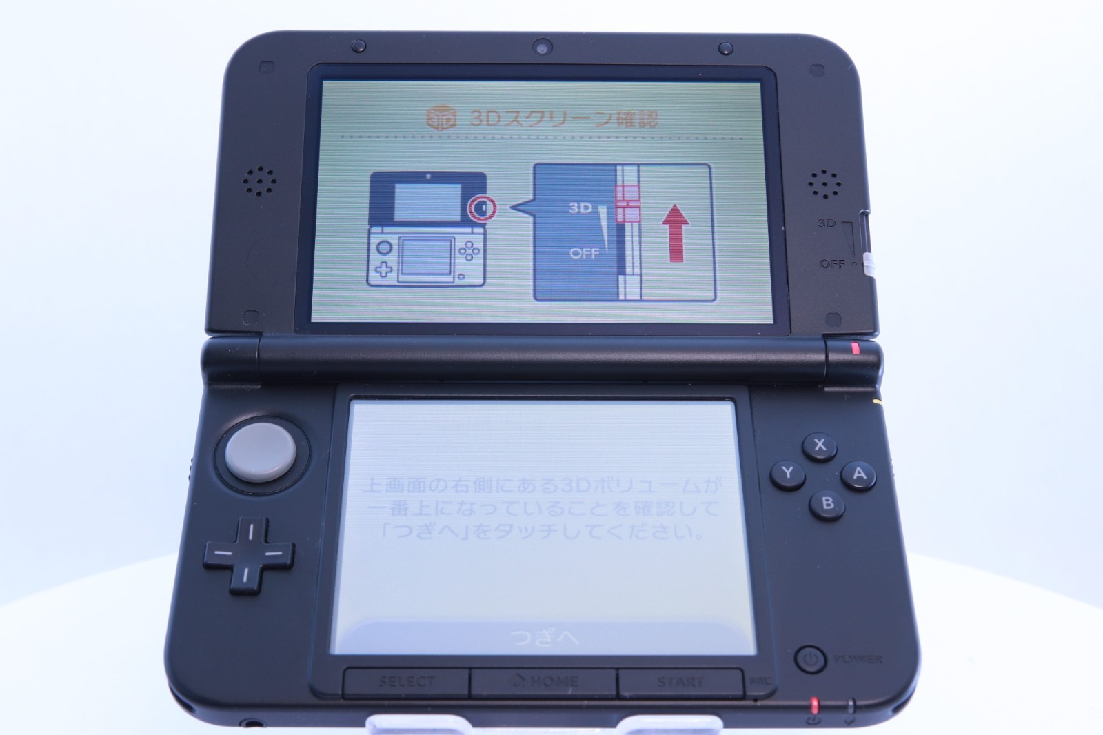 JP Game Nintendo 3DS LL XL Silver Black [Rank :A] Region-locked