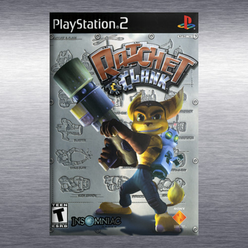 Ratchet and Clank 1,2,3,4,5 Video Game Box Art *PS2* High Quality Magnet / Set