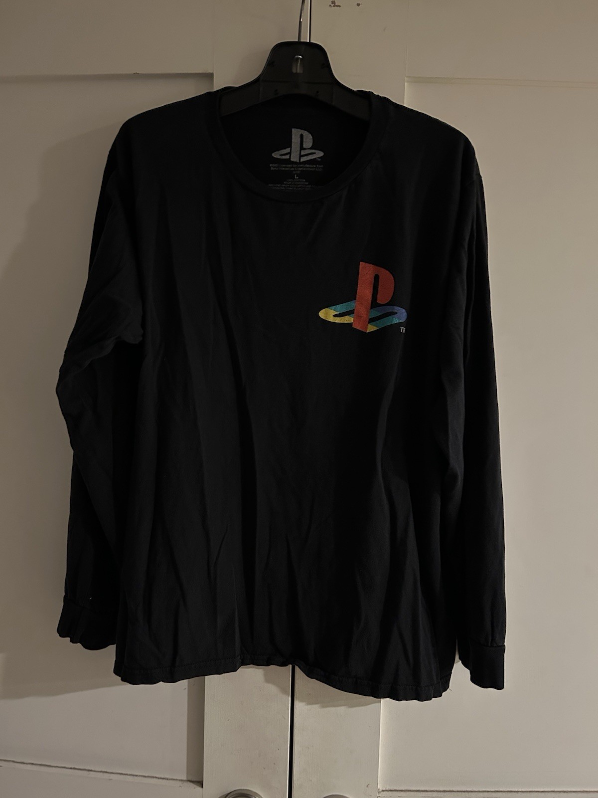 PlayStation Yellow Hoodie, Pink T-Shirt, Black Long Sleeve Shirt retro Bundle