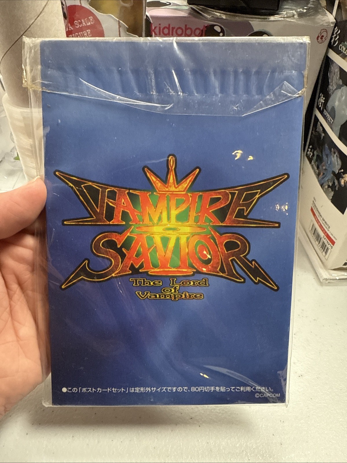 Darkstalker 3 Vampire Savior Japan Only Postcard Set Capcom 1997 Rare Sealed