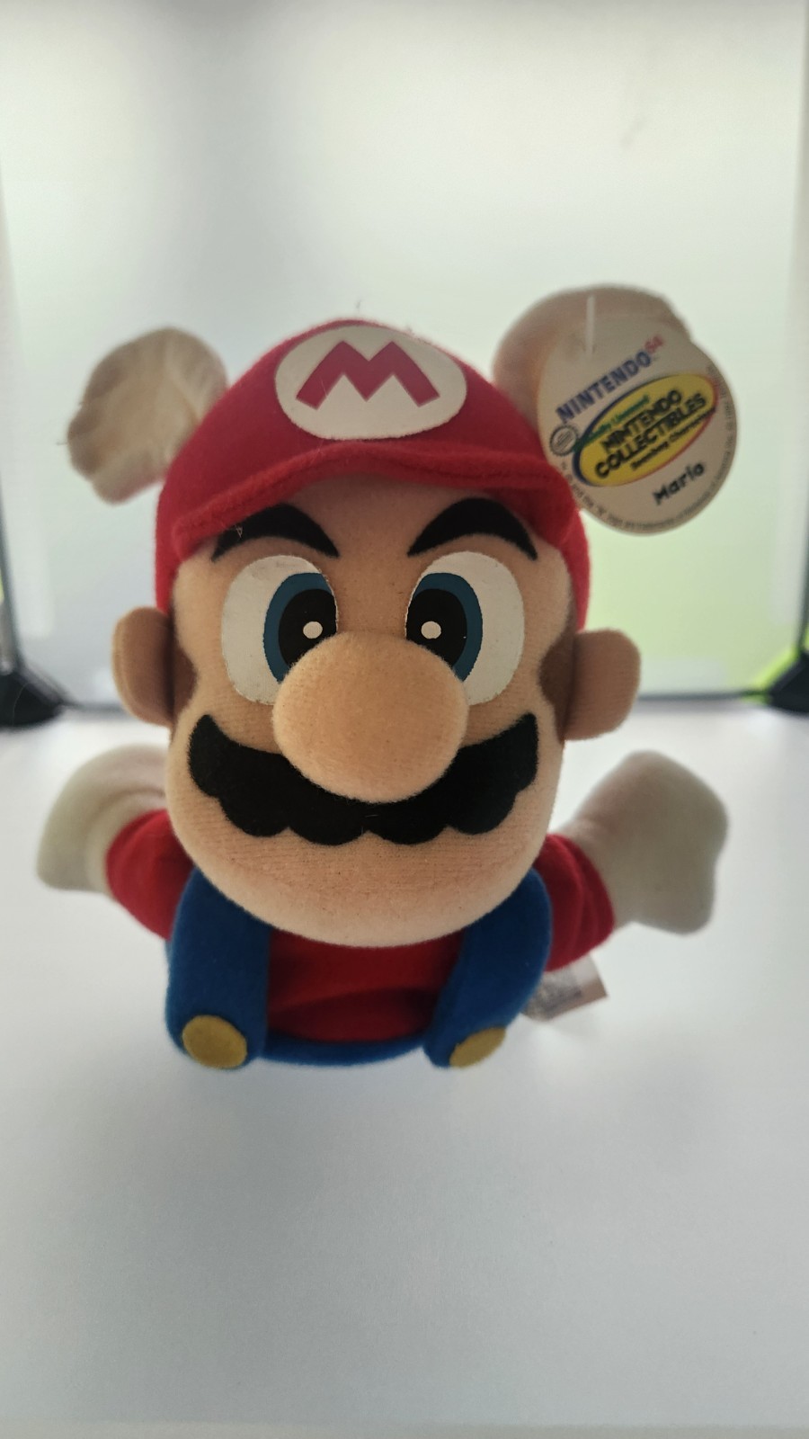 1997 Nintendo 64 Flying Mario Plush Collectible w/ Original Hang Tag Rare N64