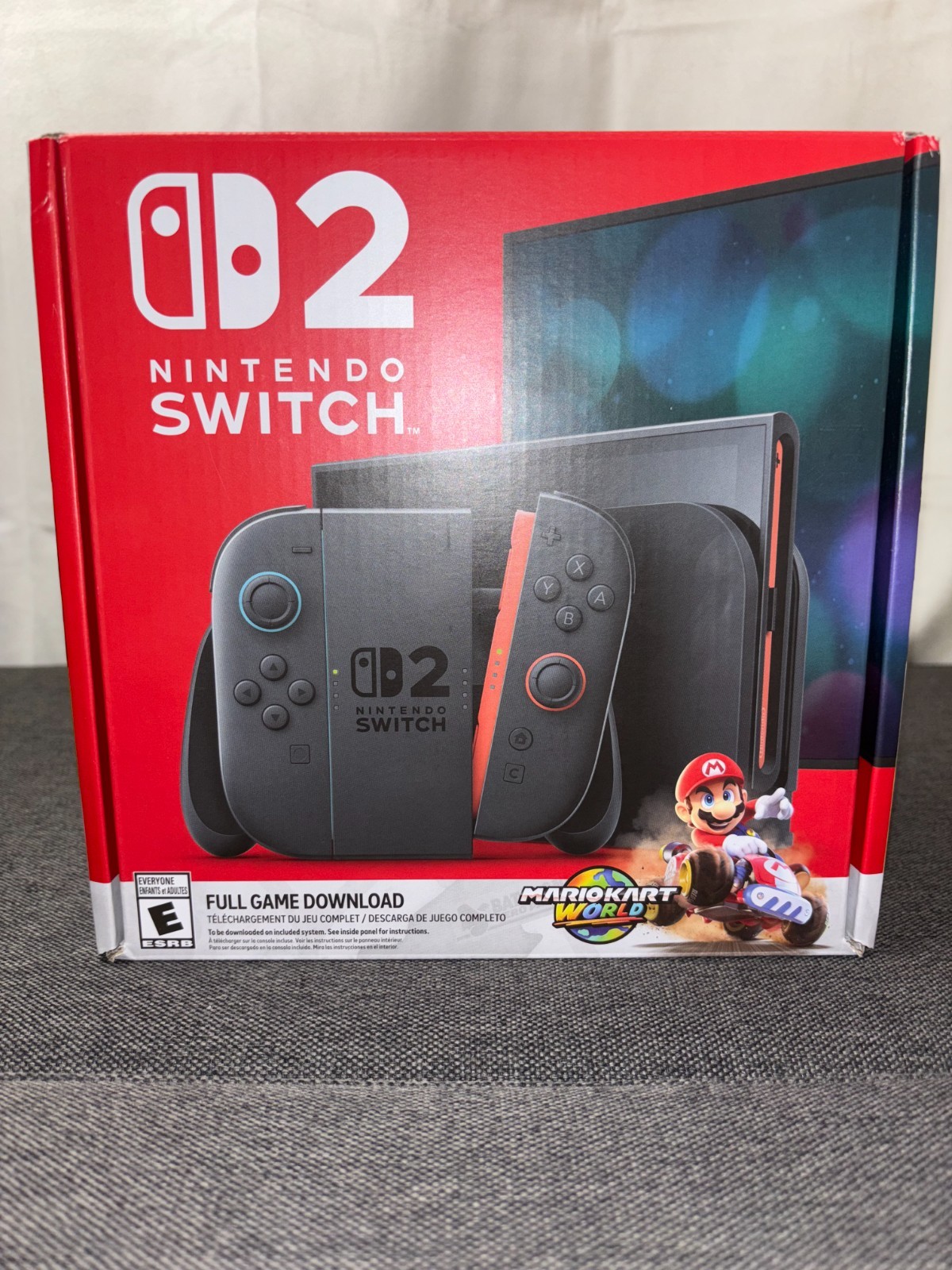 Nintendo Switch 2 + Mario Kart World Bundle 6614325 BNIB IN HAND SHIPS TODAY