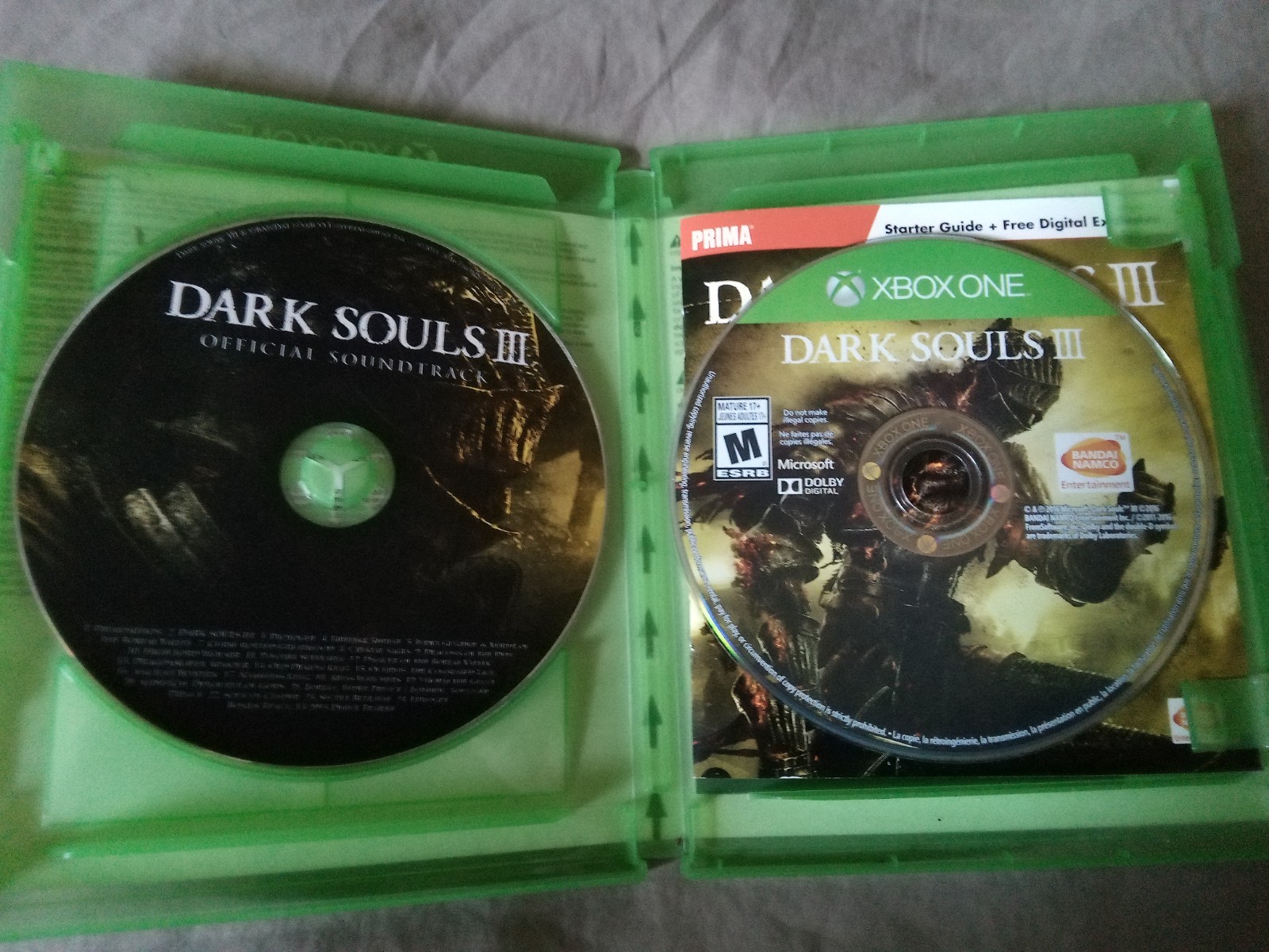 Dark Souls 3 Day One Edition for Xbox One Complete, Tested, Working