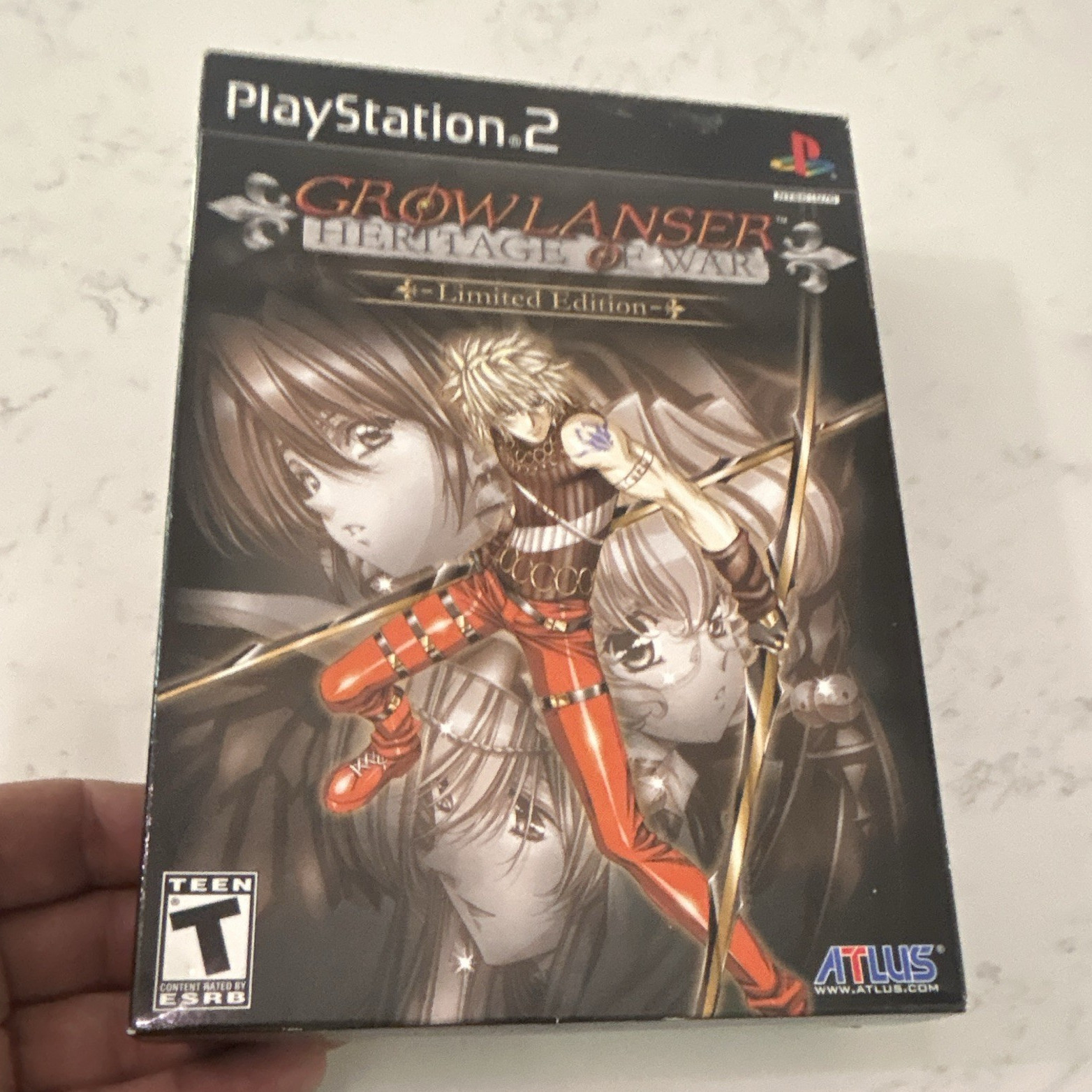 Atlus Growlanser: Heritage of War Limited Edition PS2 RPG T Teen