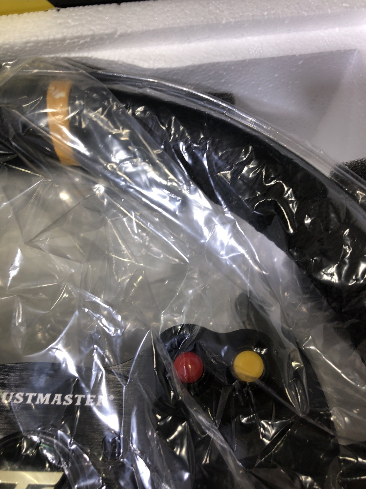 Thrustmaster TM Leather 28 GT Wheel Add-On Open Box Complete W/Box