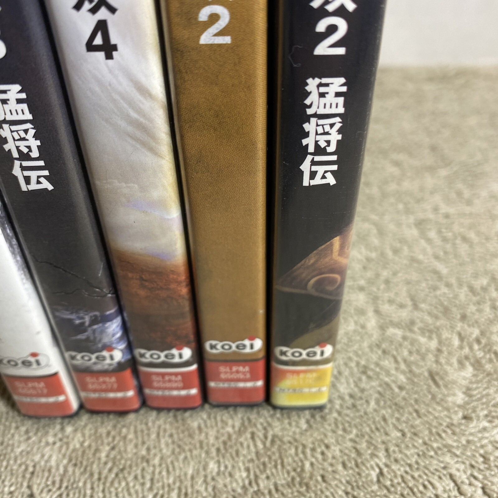 Shin Sangoku Musou 2 3 4 & Sengoku PlayStation 2 PS2 Dynasty Warriors Japan Lot