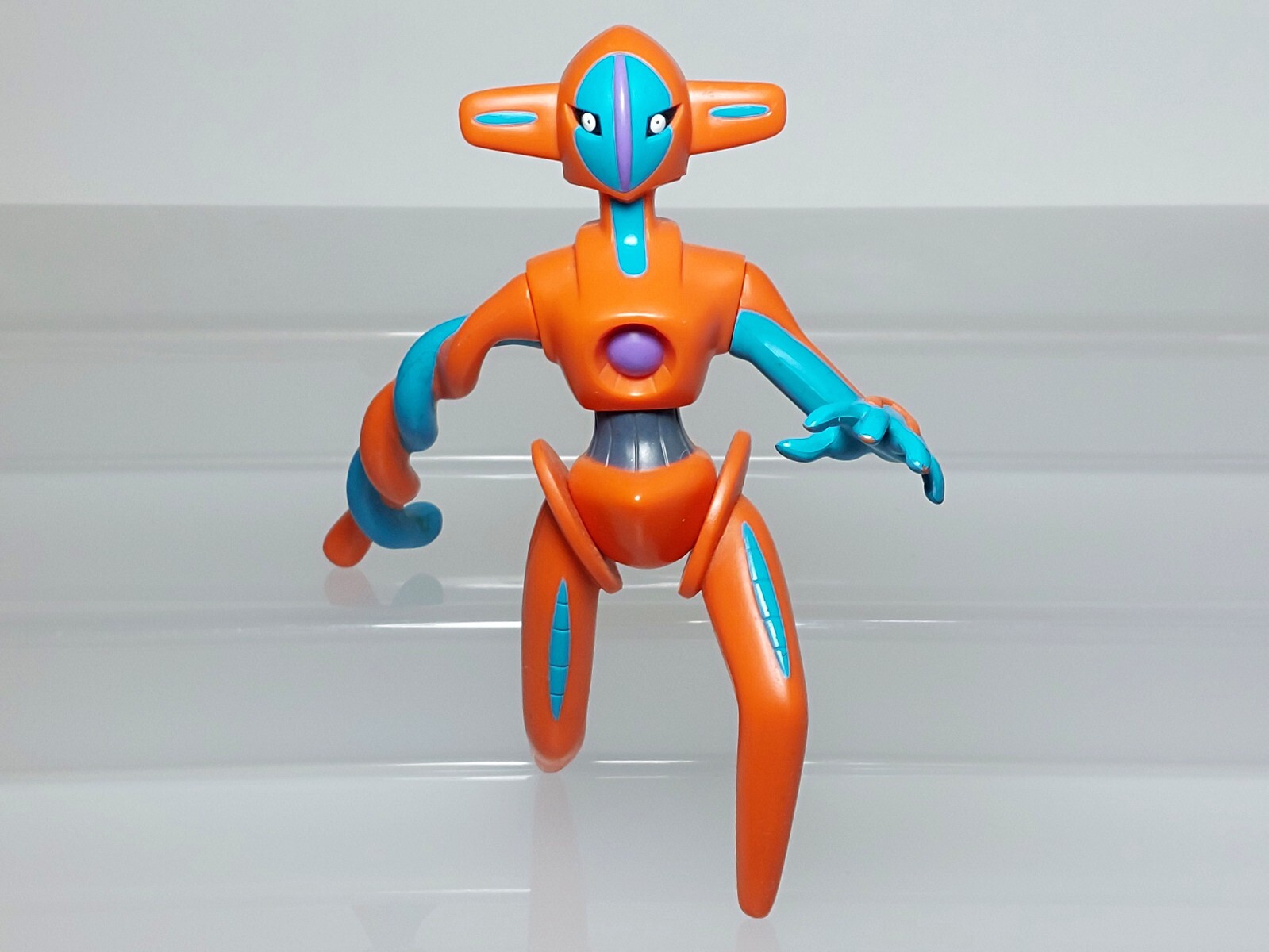 Deoxys Pokemon AG Figure Action Poseable Tomy 2004 Japan B07 5.5in